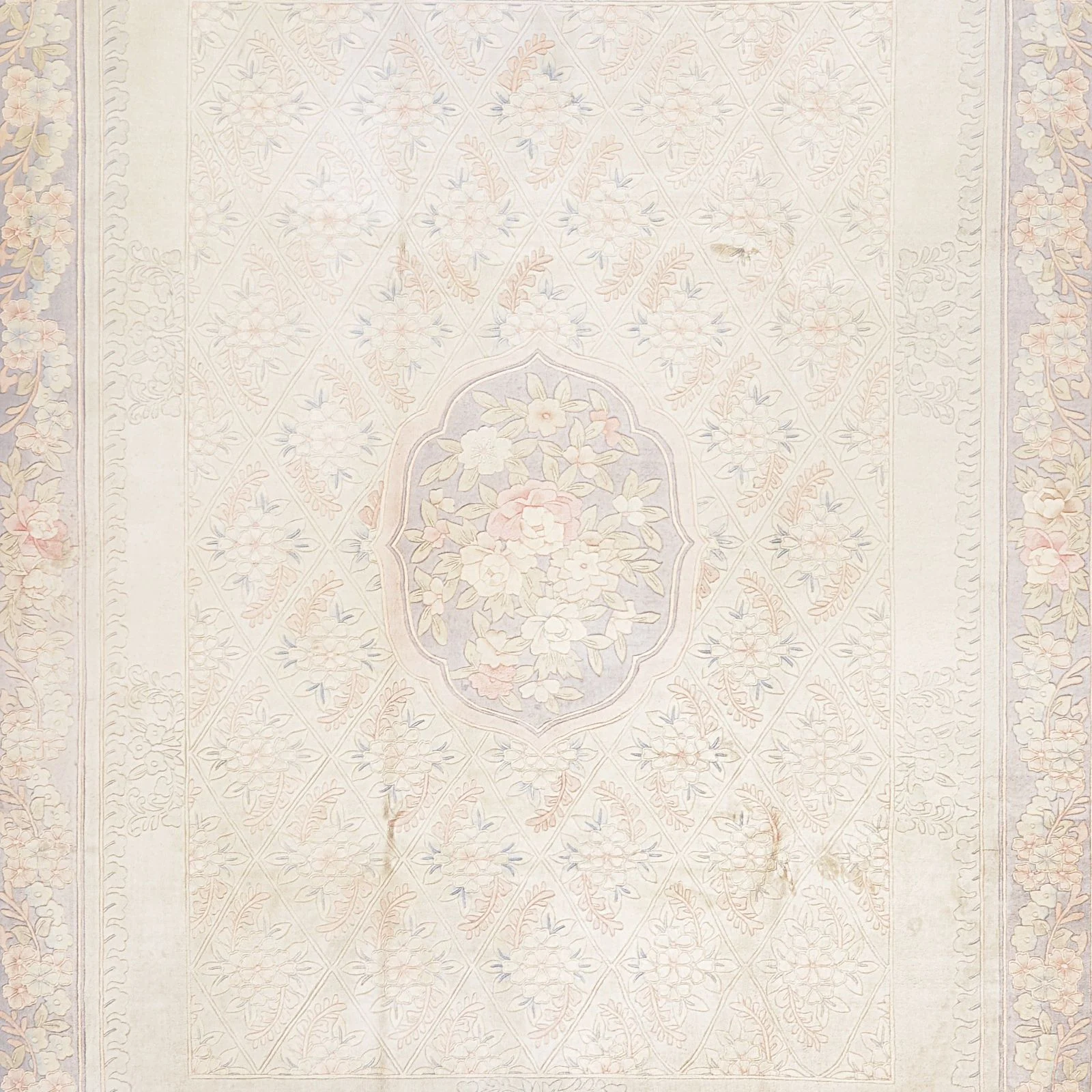 Peking Chinese Rug — hand-knotted, 275 × 363 cm, Wool & Silk