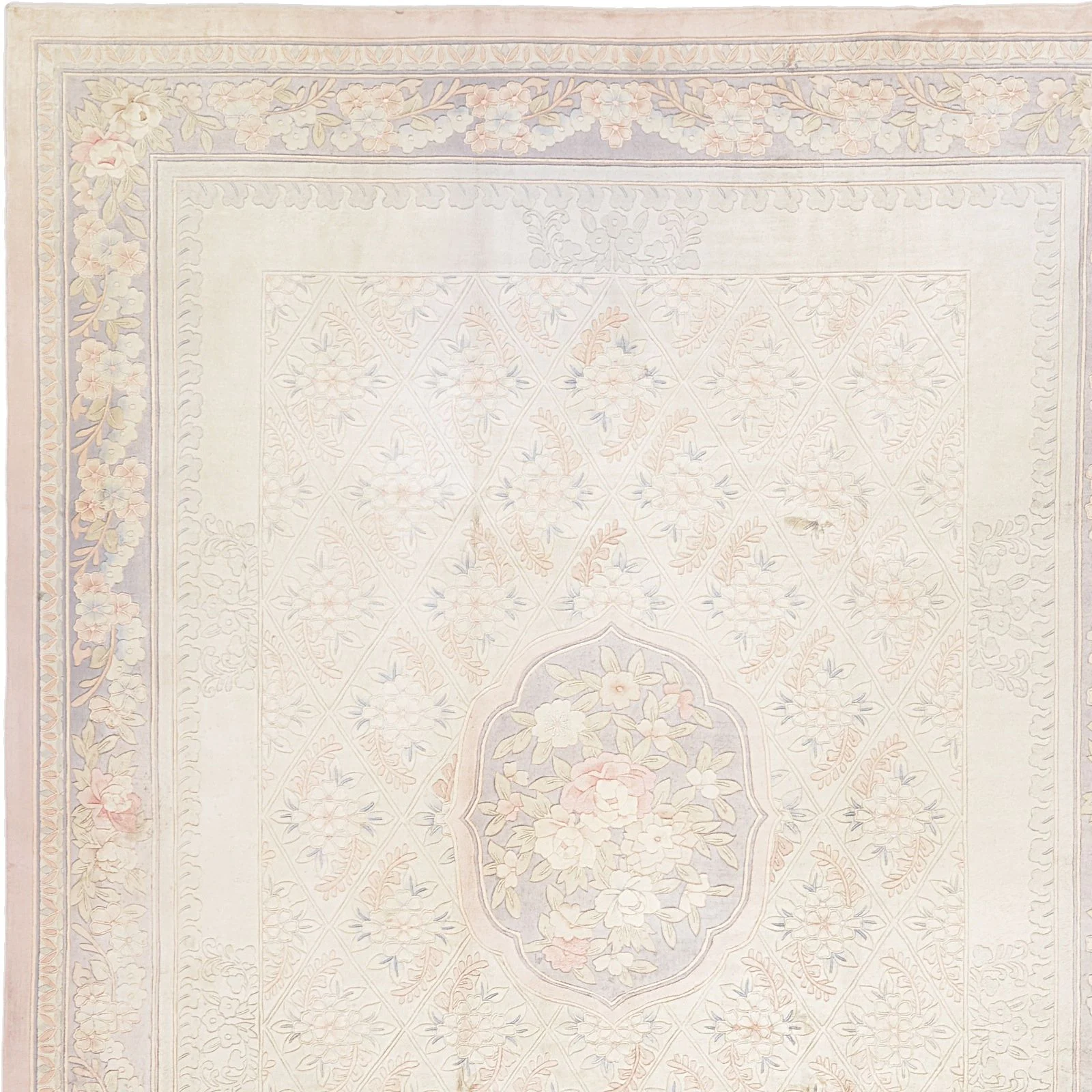 Peking Chinese Rug — hand-knotted, 275 × 363 cm, Wool & Silk