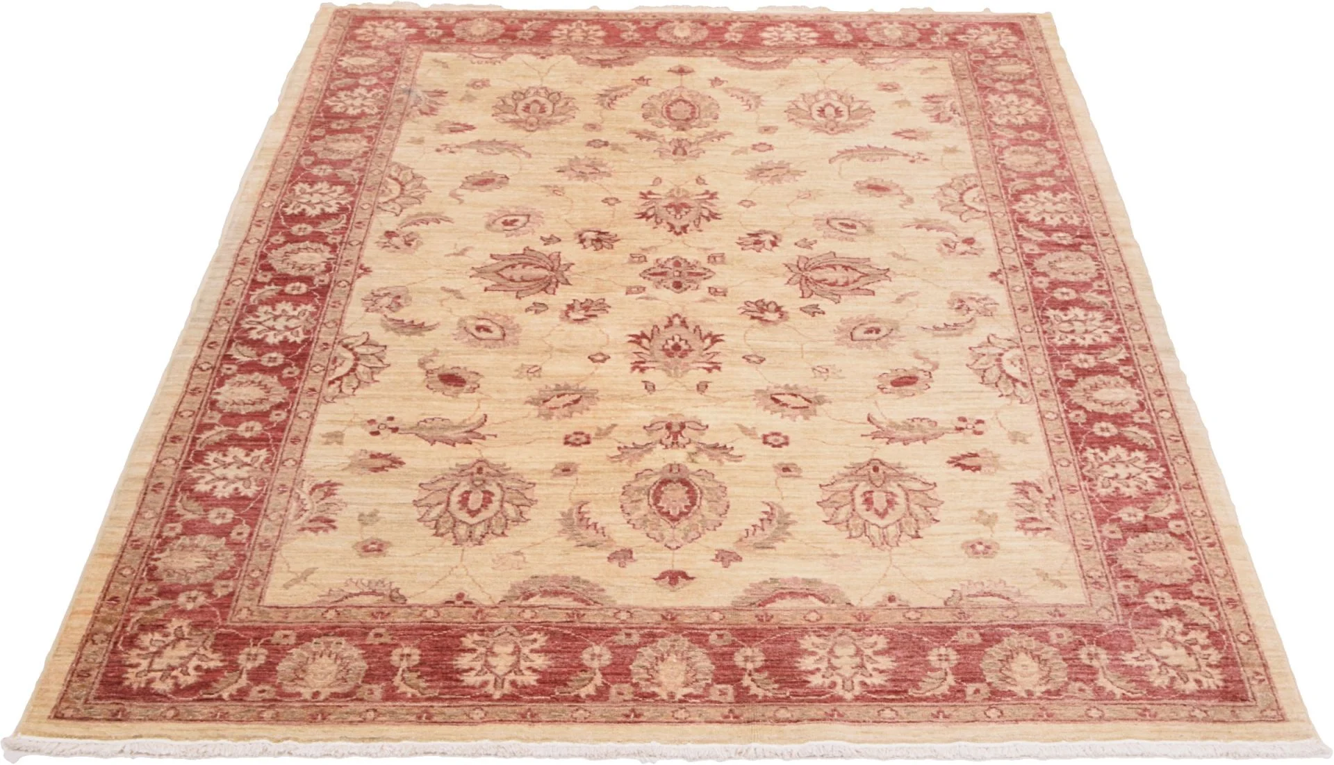 Ziegler Pakistani Rug 168 × 242 cm, Wool, hand-knotted