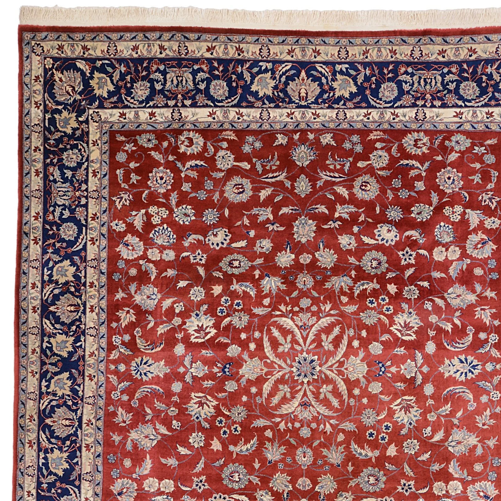 Isfahan Chinese Rug 255 × 305 cm, Wool, hand-knotted