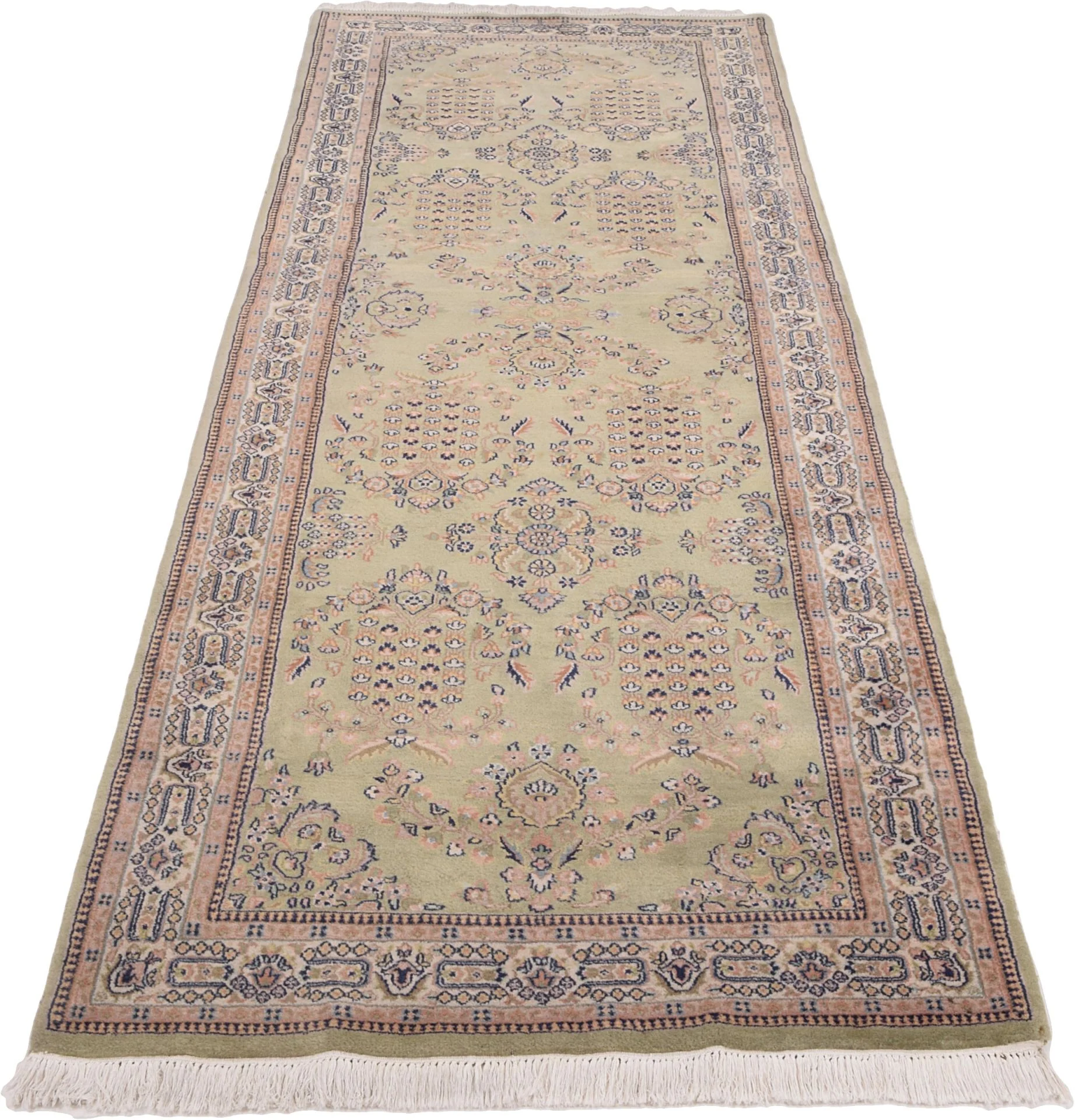 perserteppich-indien-121-x-350-cm-schurwolle-handgeknupft-laufer-1 Indian Rug 121 × 350 cm, Wool, hand-knotted