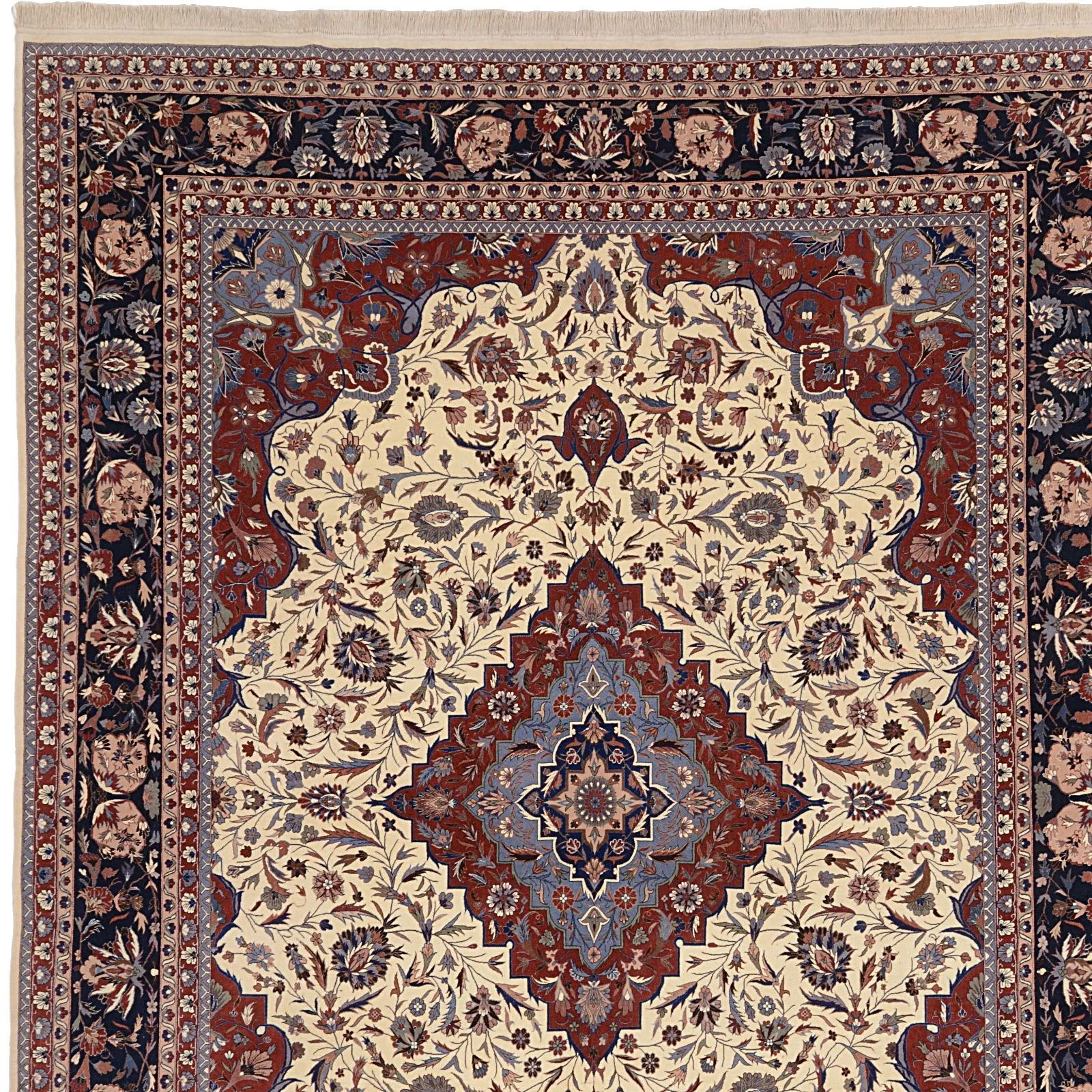 Isfahan Chinese Rug 278 × 375 cm, Wool, hand-knotted