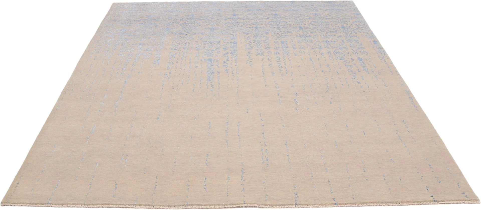 Indian Rug — hand-knotted, 260 × 307 cm, Wool