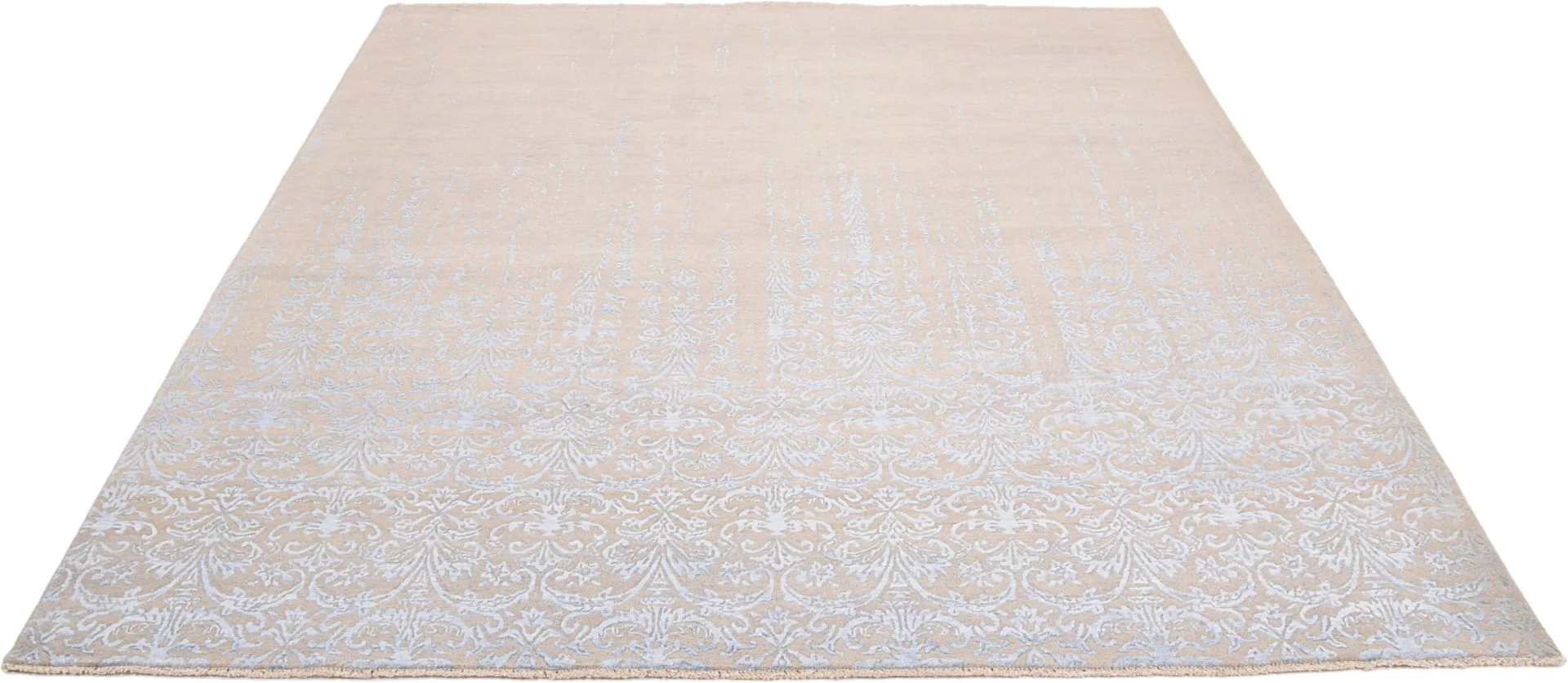 Indian Rug — hand-knotted, 260 × 307 cm, Wool