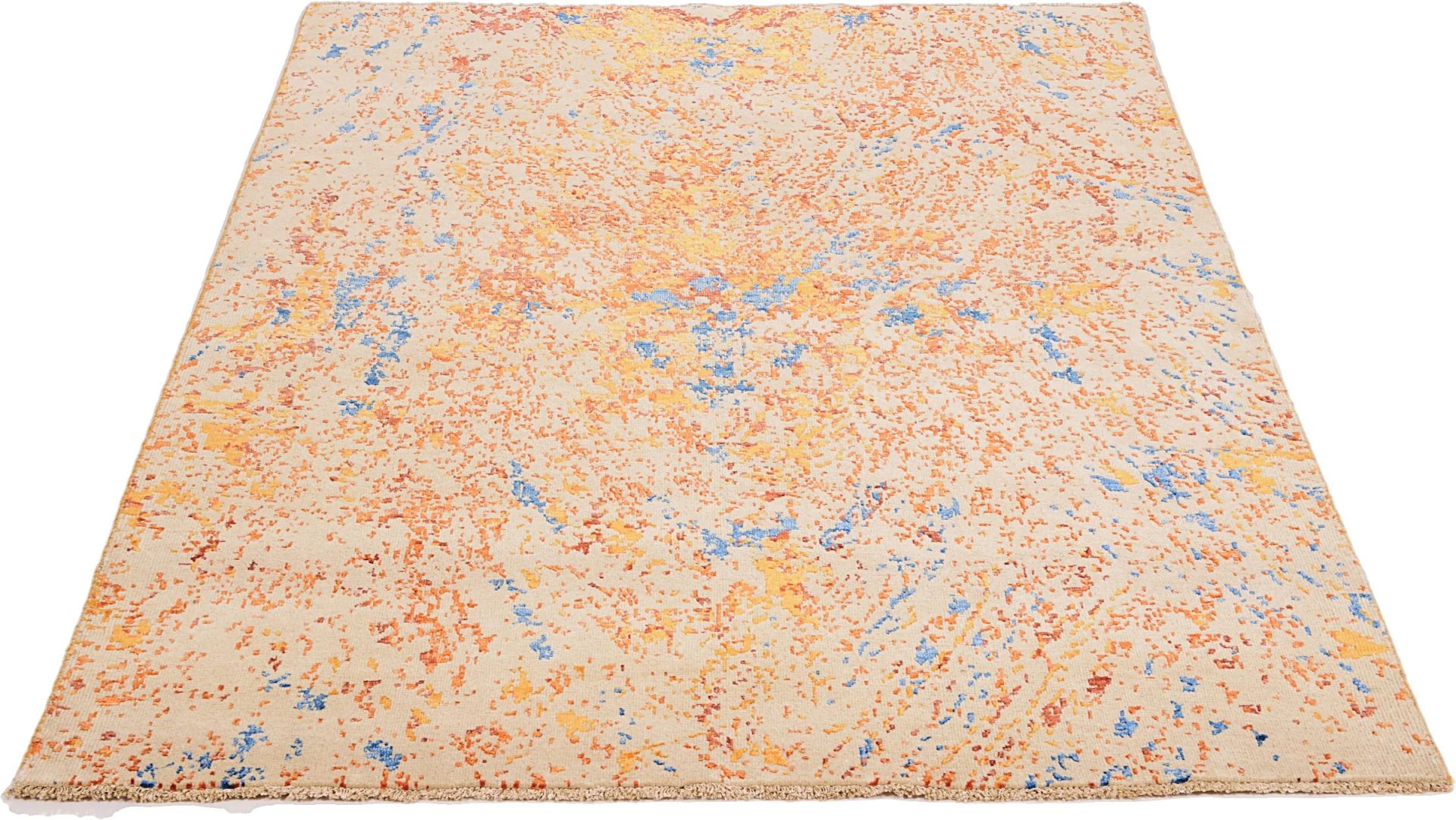 Indian Rug 170 × 239 cm, Wool, hand-knotted