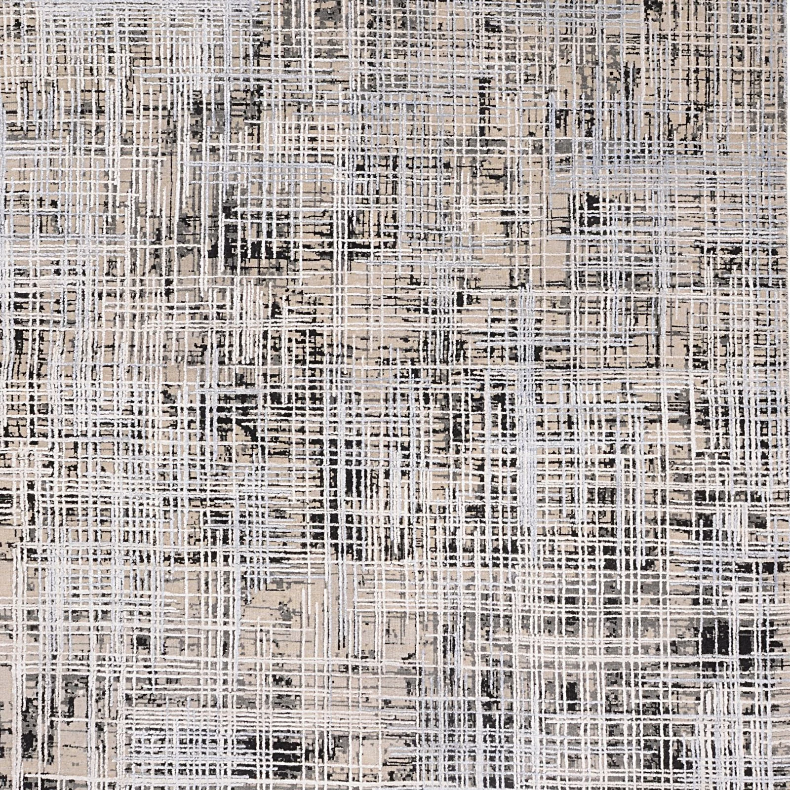 Indian Rug — hand-knotted, 172 × 245 cm, Wool