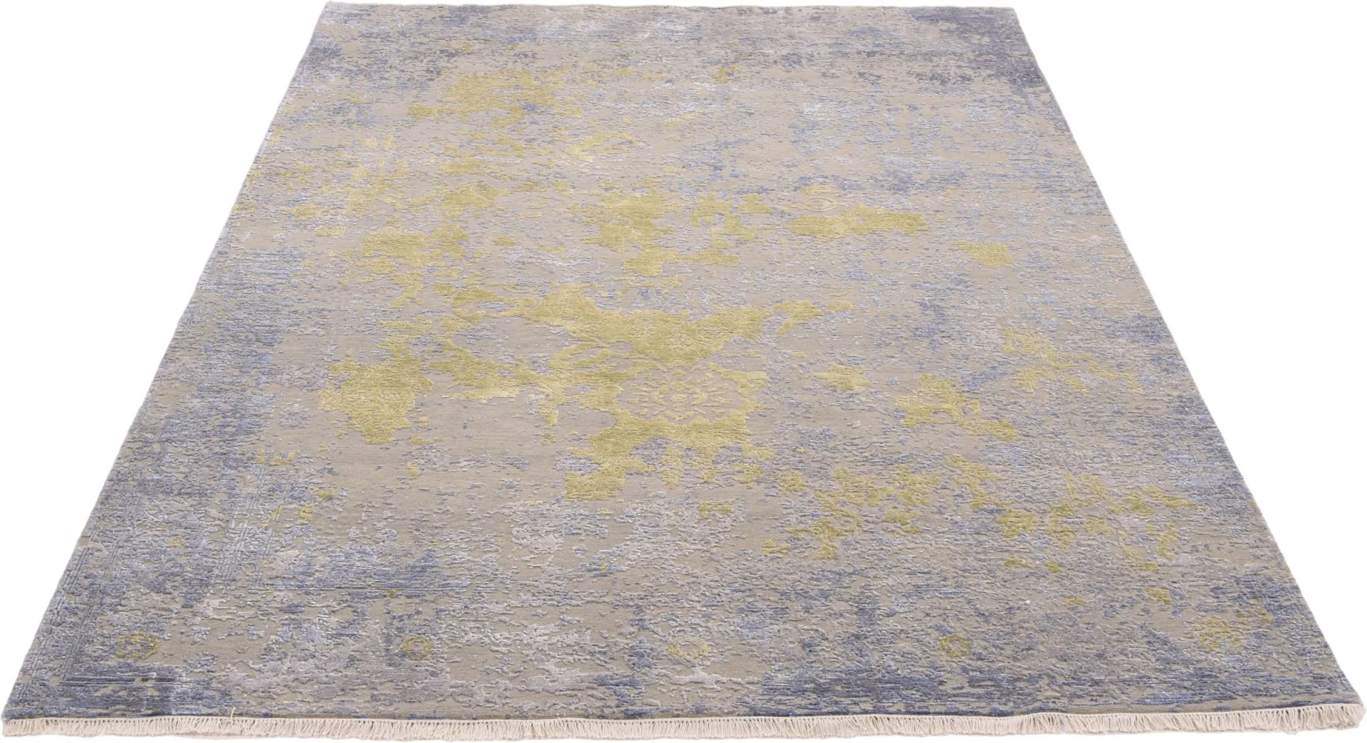 Indian Rug 206 × 306 cm, Silk, hand-knotted