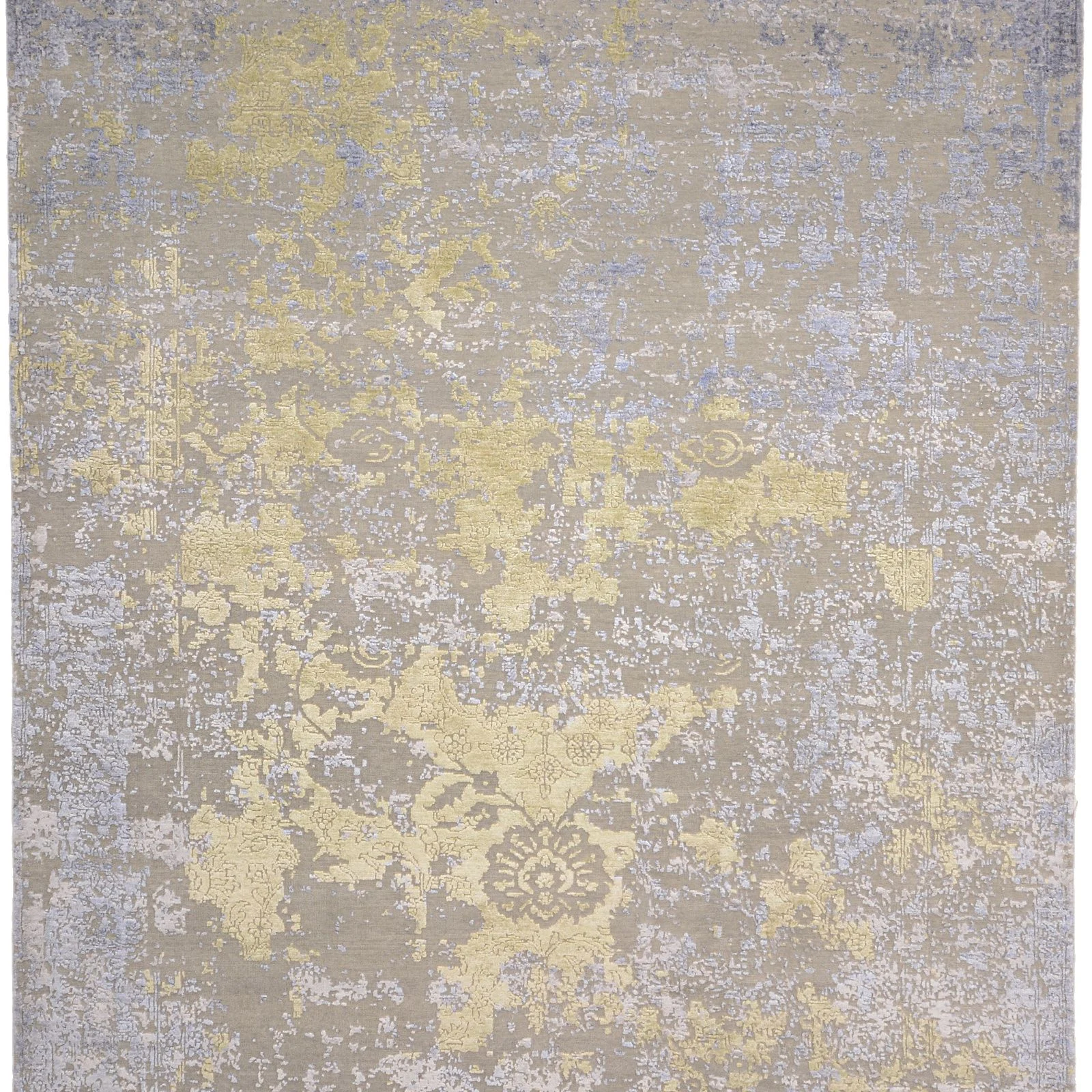 Indian Rug 206 × 306 cm, Silk, hand-knotted