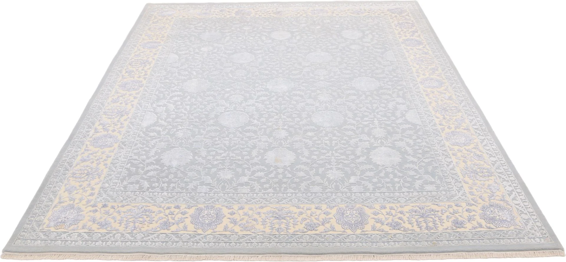 Tabriz Indian Rug 245 × 306 cm, hand-knotted