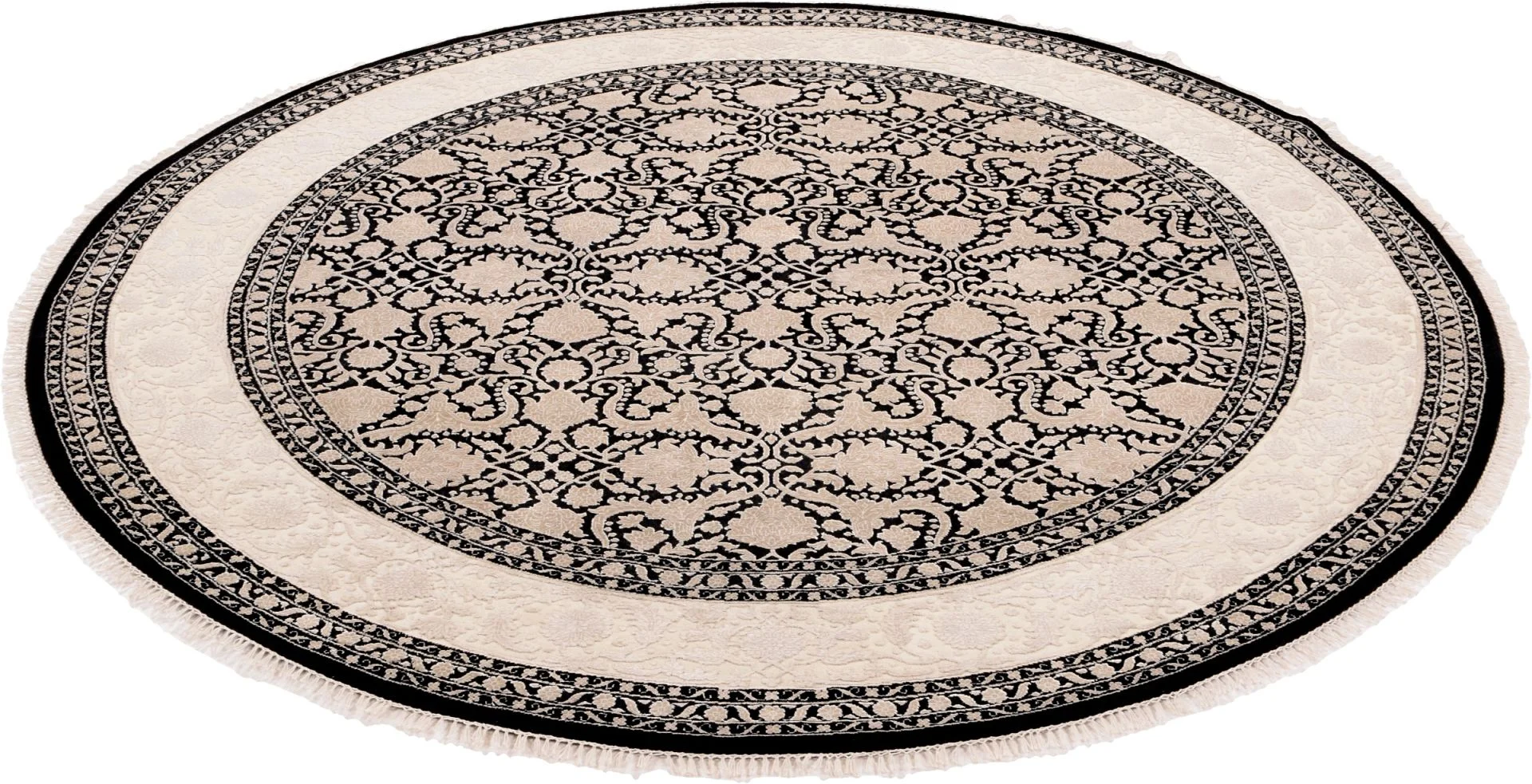 Tabriz Indian Rug 240 × 240 cm, hand-knotted