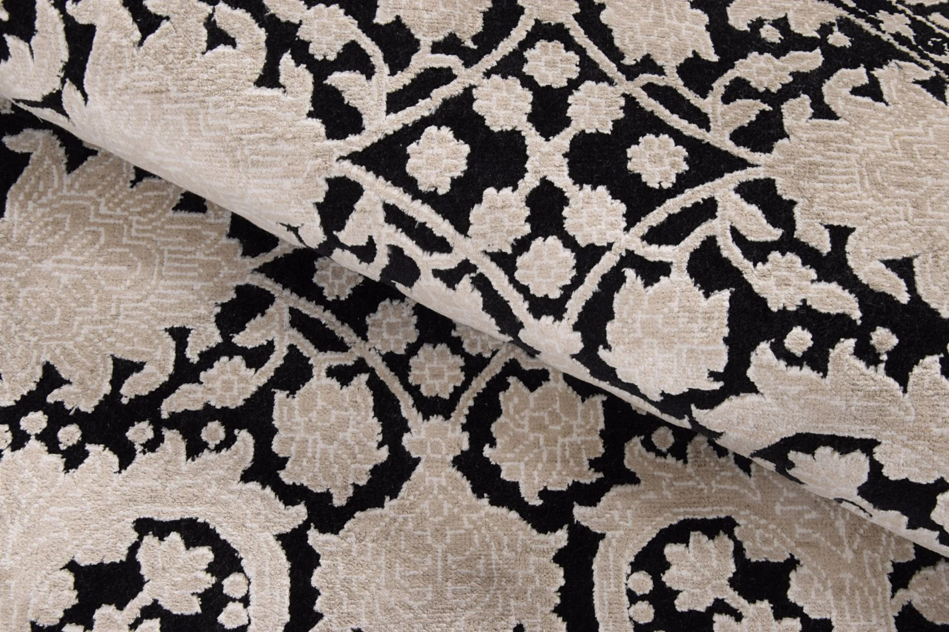 Tabriz Indian Rug 240 × 240 cm, hand-knotted