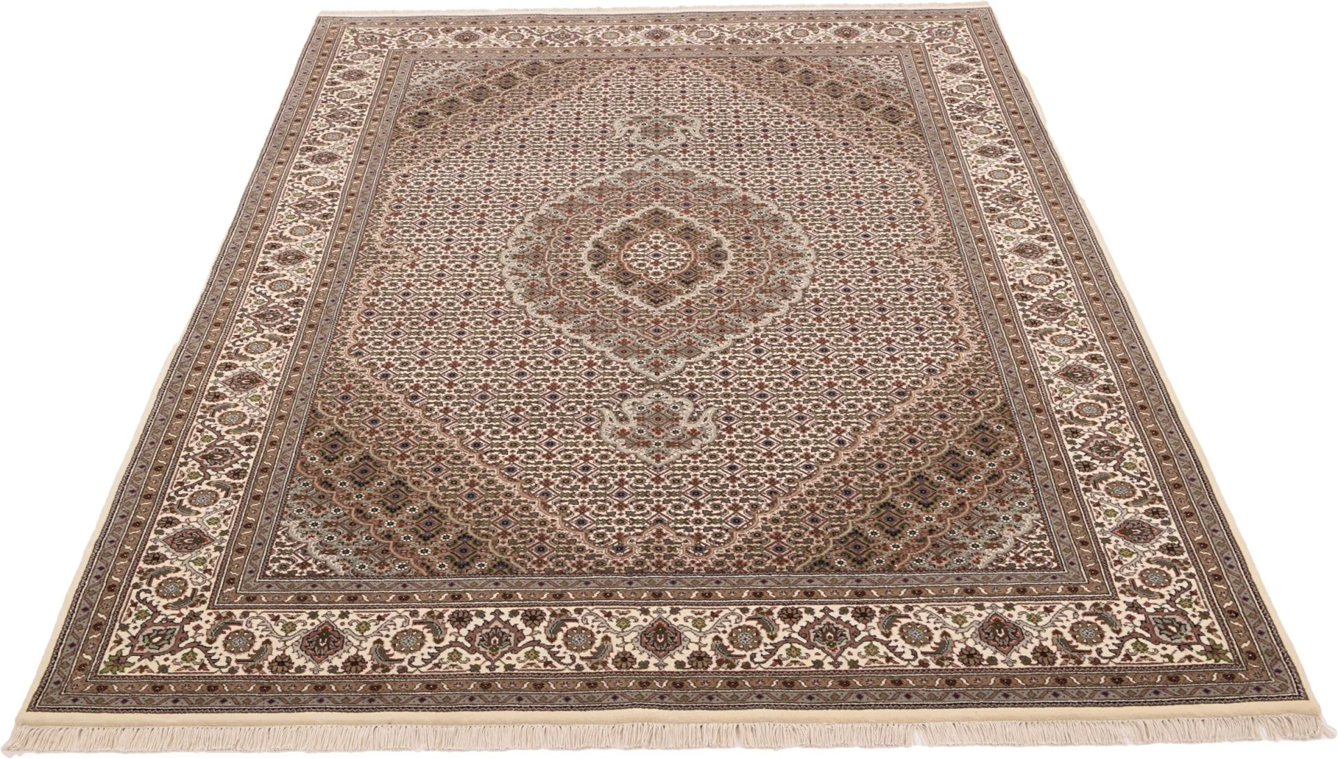 Tabriz Indian Rug 170 × 240 cm, hand-knotted
