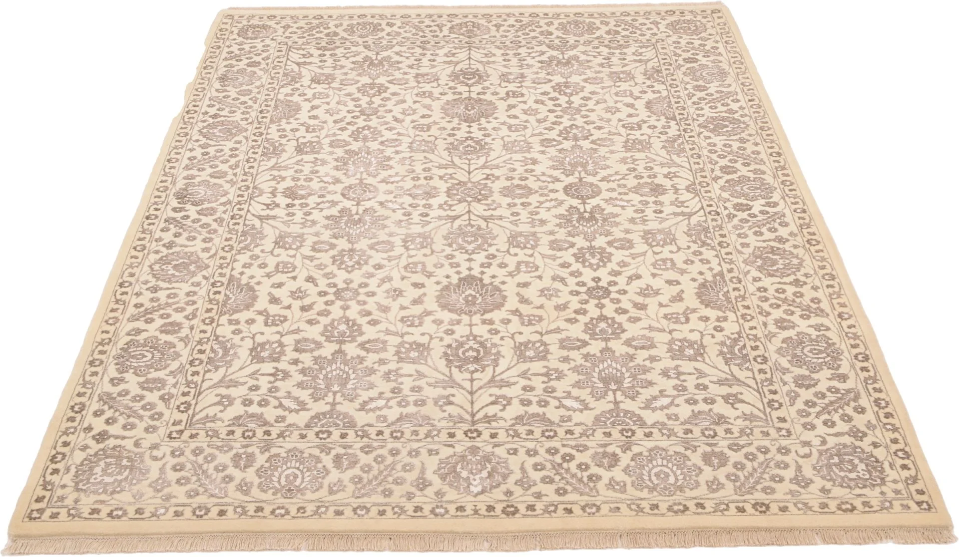 Tabriz Indian Rug 170 × 240 cm, hand-knotted