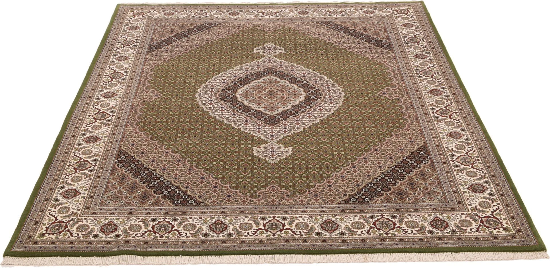 orientteppich-tabriz-196-x-251-cm-baumwolle-handgeknupft-1 Tabriz Indian Rug — hand-knotted, 196 × 251 cm