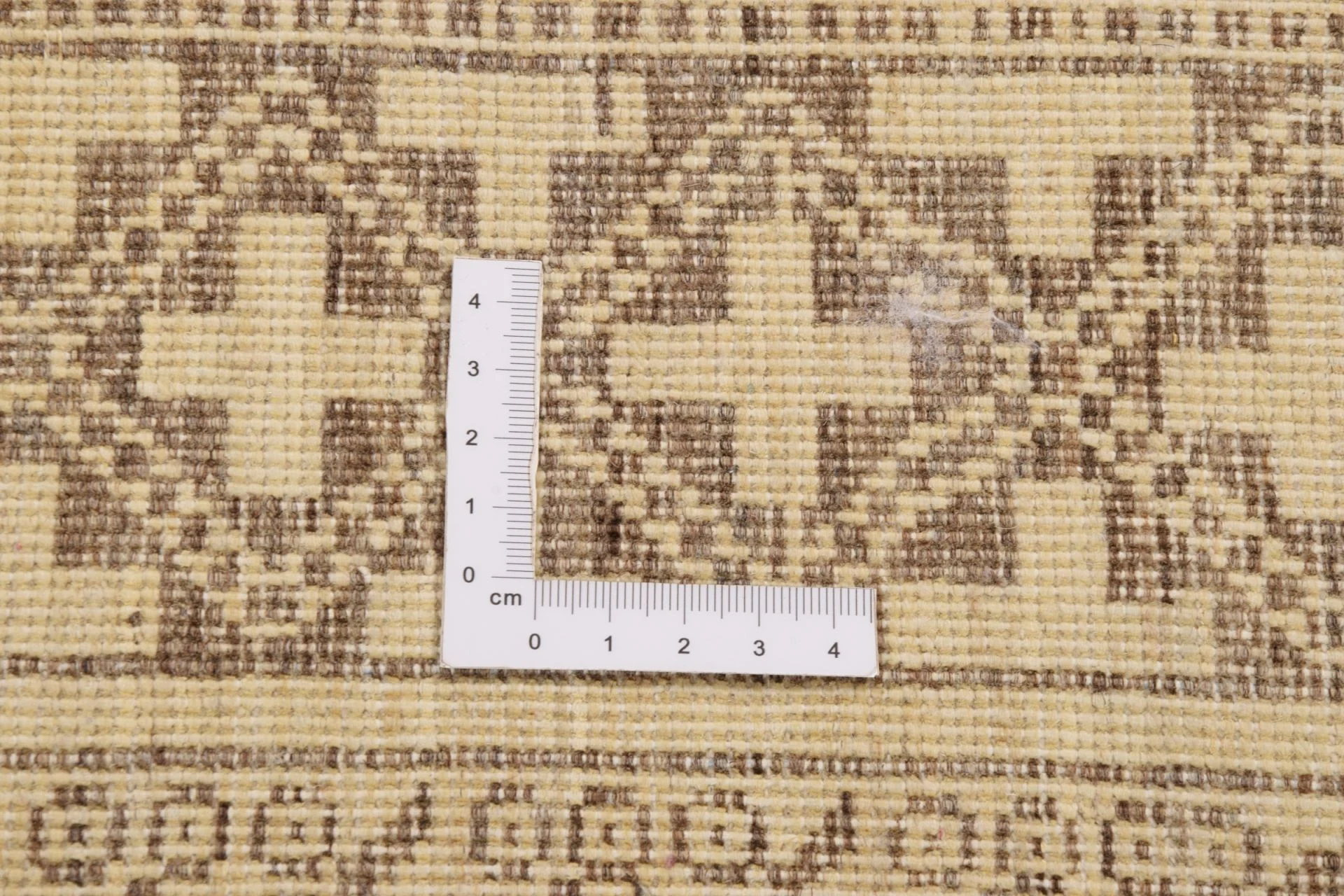 Hand-Knotted Wool Samarkand Afghan Rug, 211 × 288 cm