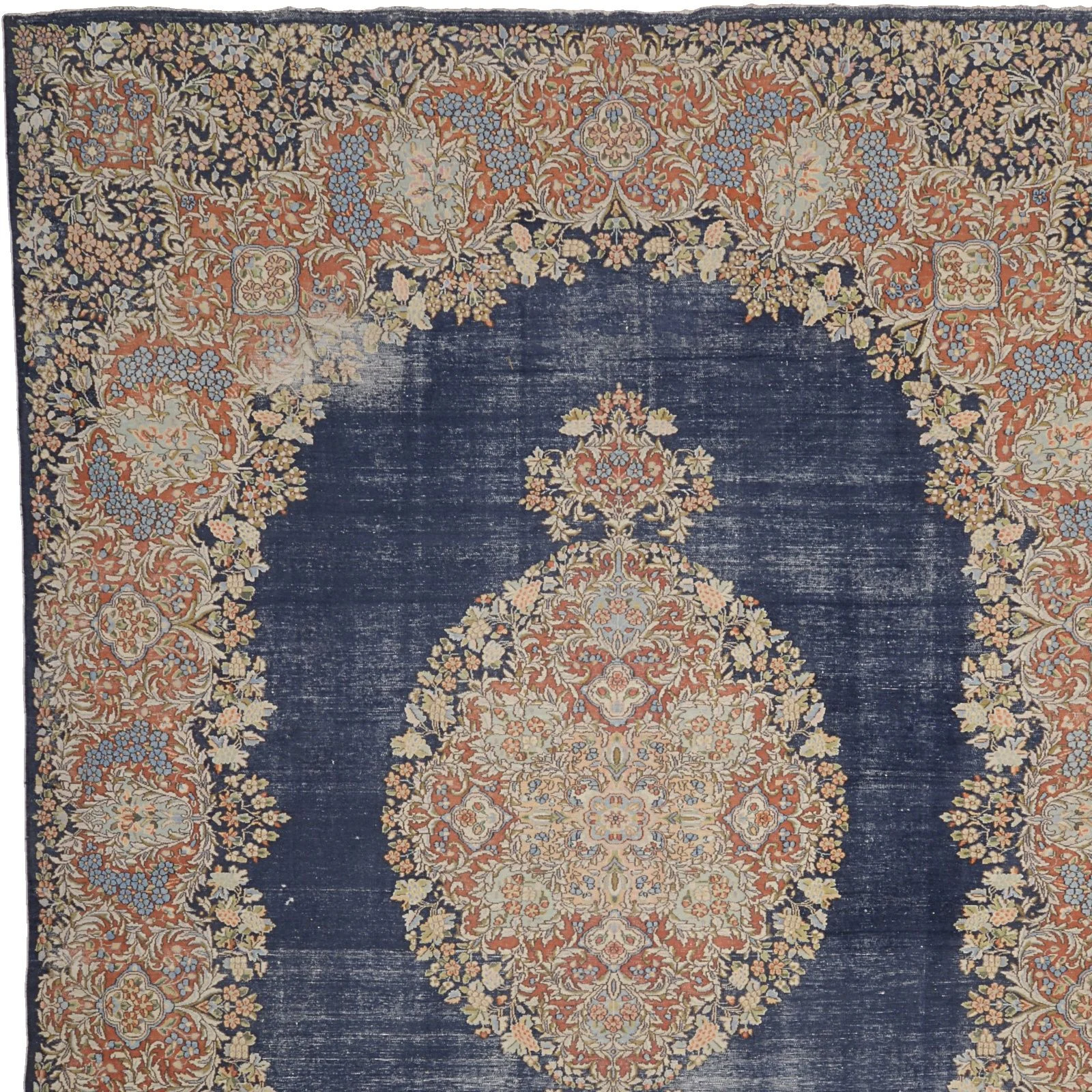 Hand-Knotted Wool Pakistani Rug, 270 × 365 cm