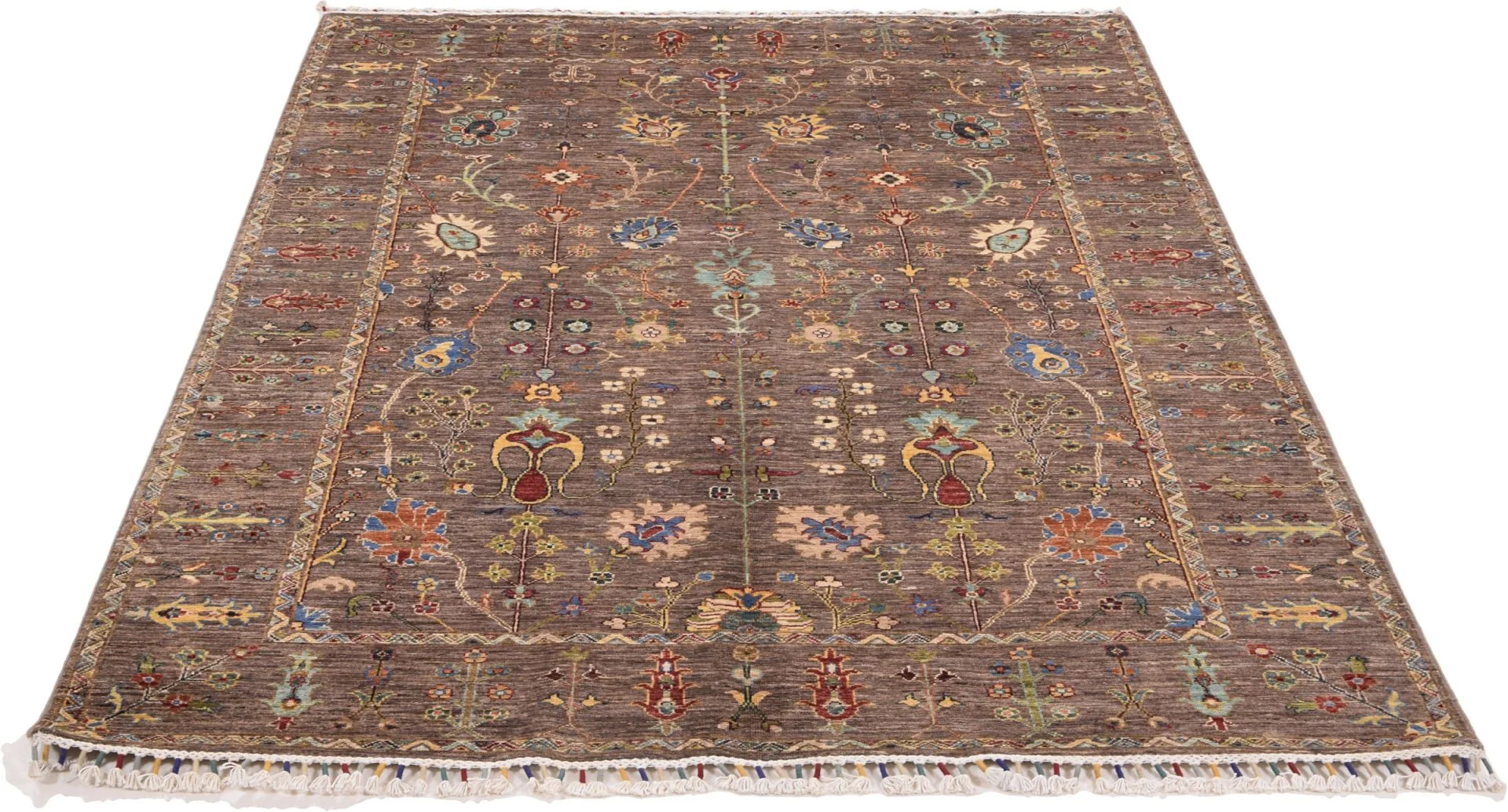 Samarkand Pakistani Rug 174 × 239 cm, Wool, hand-knotted
