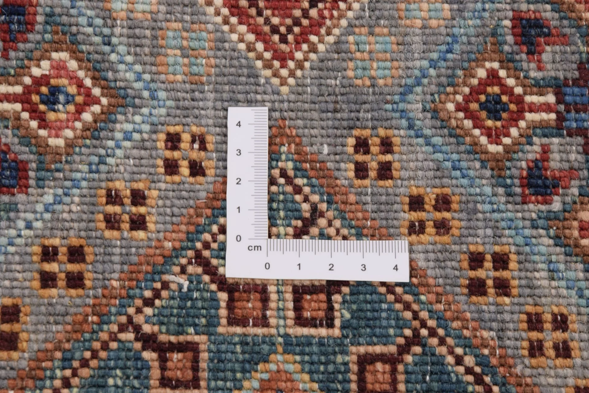 Hand-Knotted Wool Samarkand Pakistani Rug, 168 × 244 cm