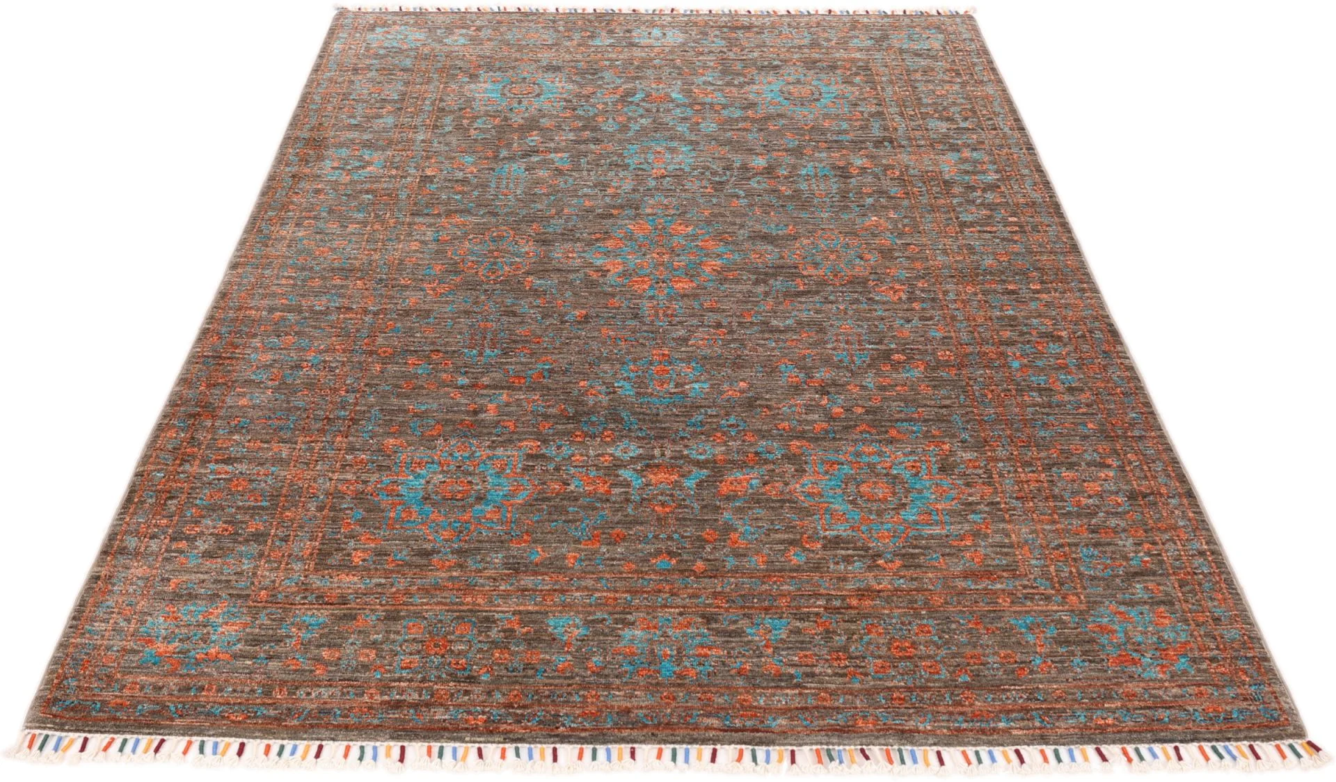 Samarkand Afghan Rug 171 × 236 cm, Wool, hand-knotted