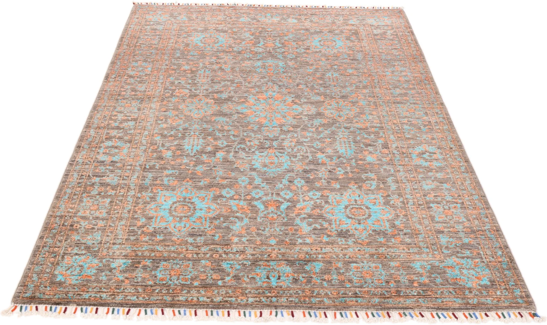 Samarkand Afghan Rug 171 × 236 cm, Wool, hand-knotted