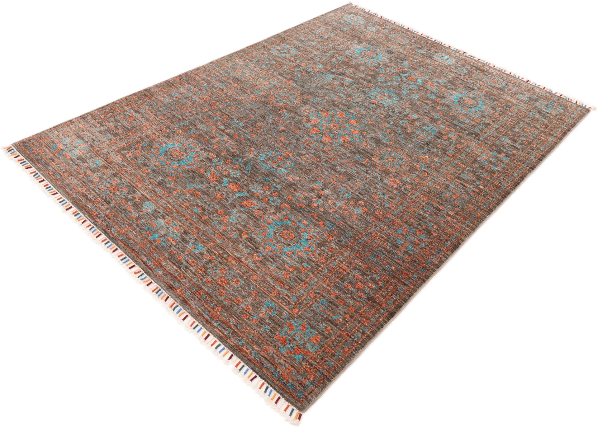 Samarkand Afghan Rug 171 × 236 cm, Wool, hand-knotted