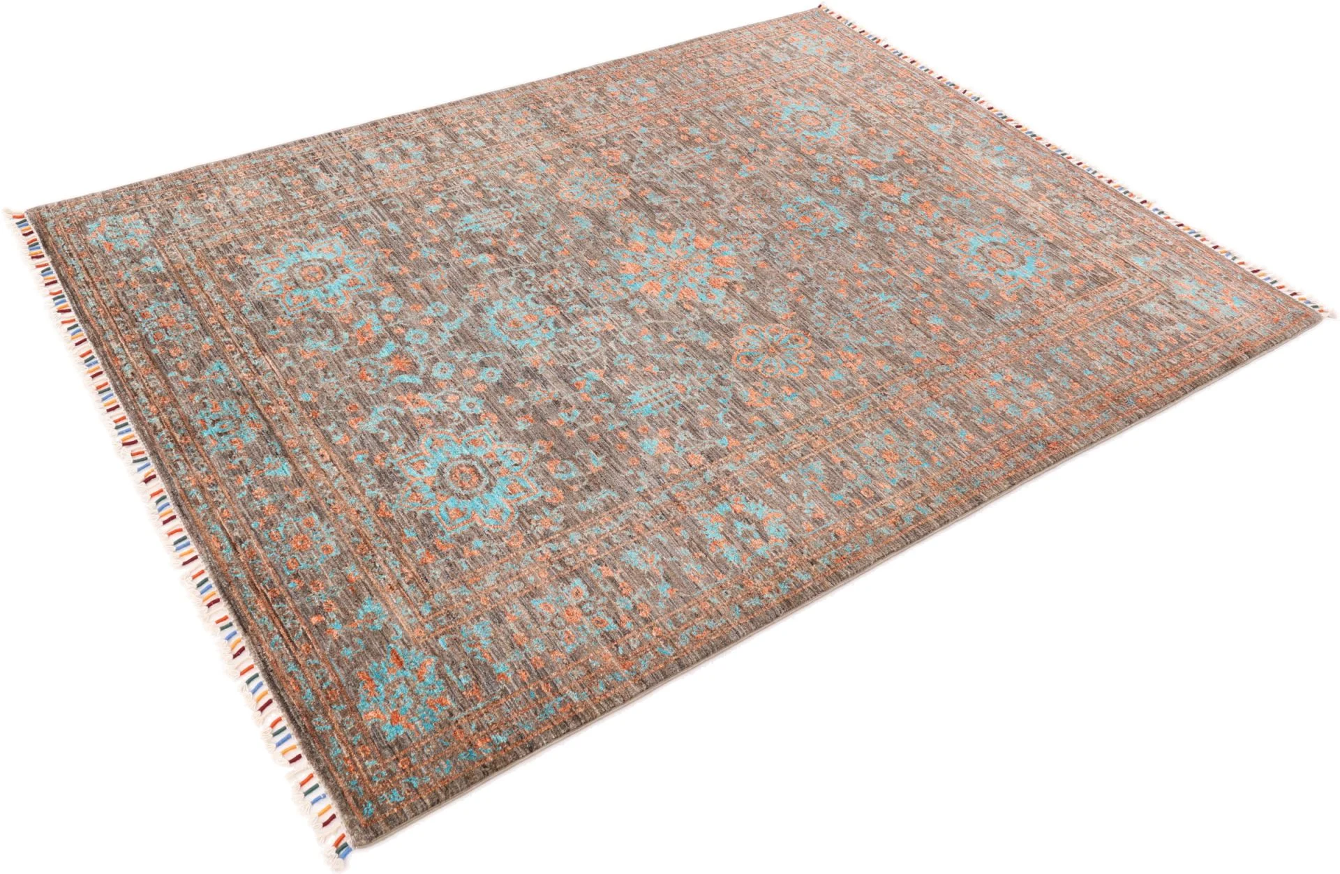 Samarkand Afghan Rug 171 × 236 cm, Wool, hand-knotted