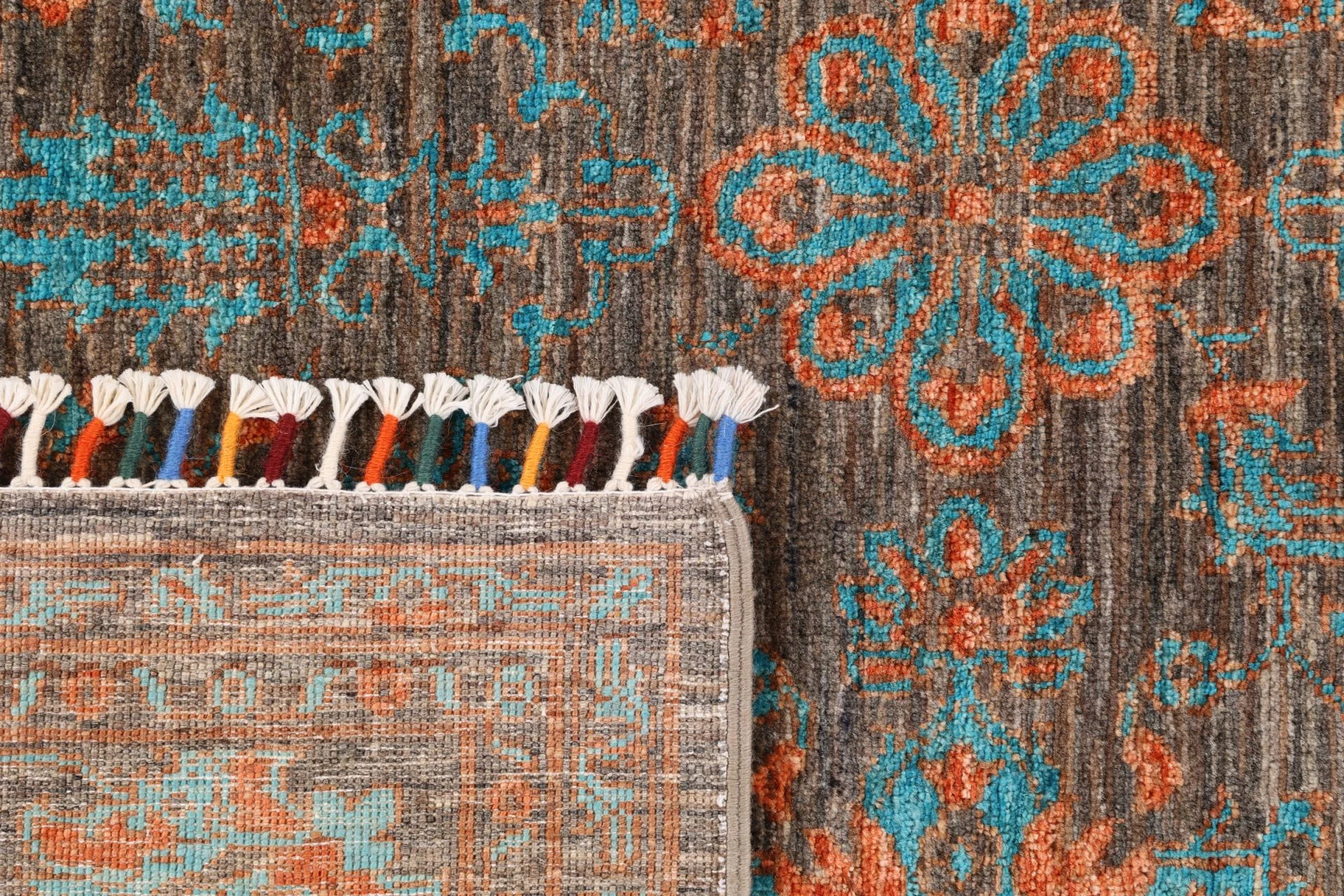 Samarkand Afghan Rug 171 × 236 cm, Wool, hand-knotted