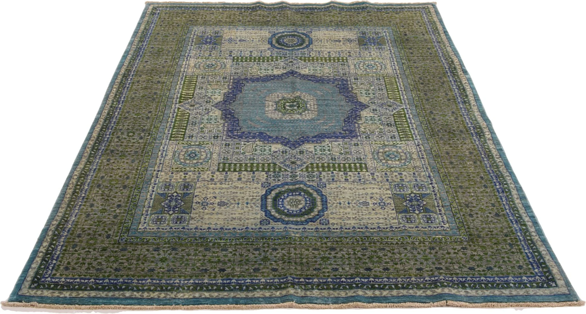 orientteppich-mamluk-172-x-243-cm-schurwolle-handgeknupft-1 Mamluk Pakistani Rug — hand-knotted, 172 × 243 cm, Wool