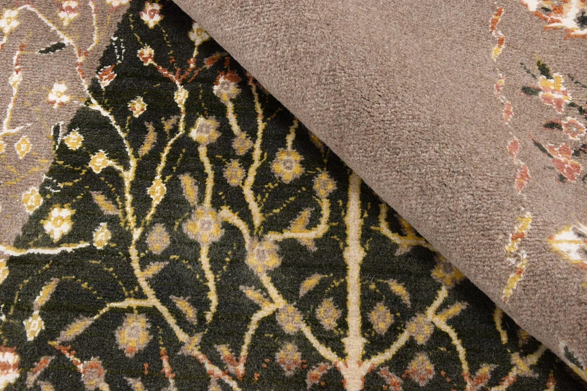 Hand-Knotted Wool Loribaft Indian Rug, 196 × 302 cm