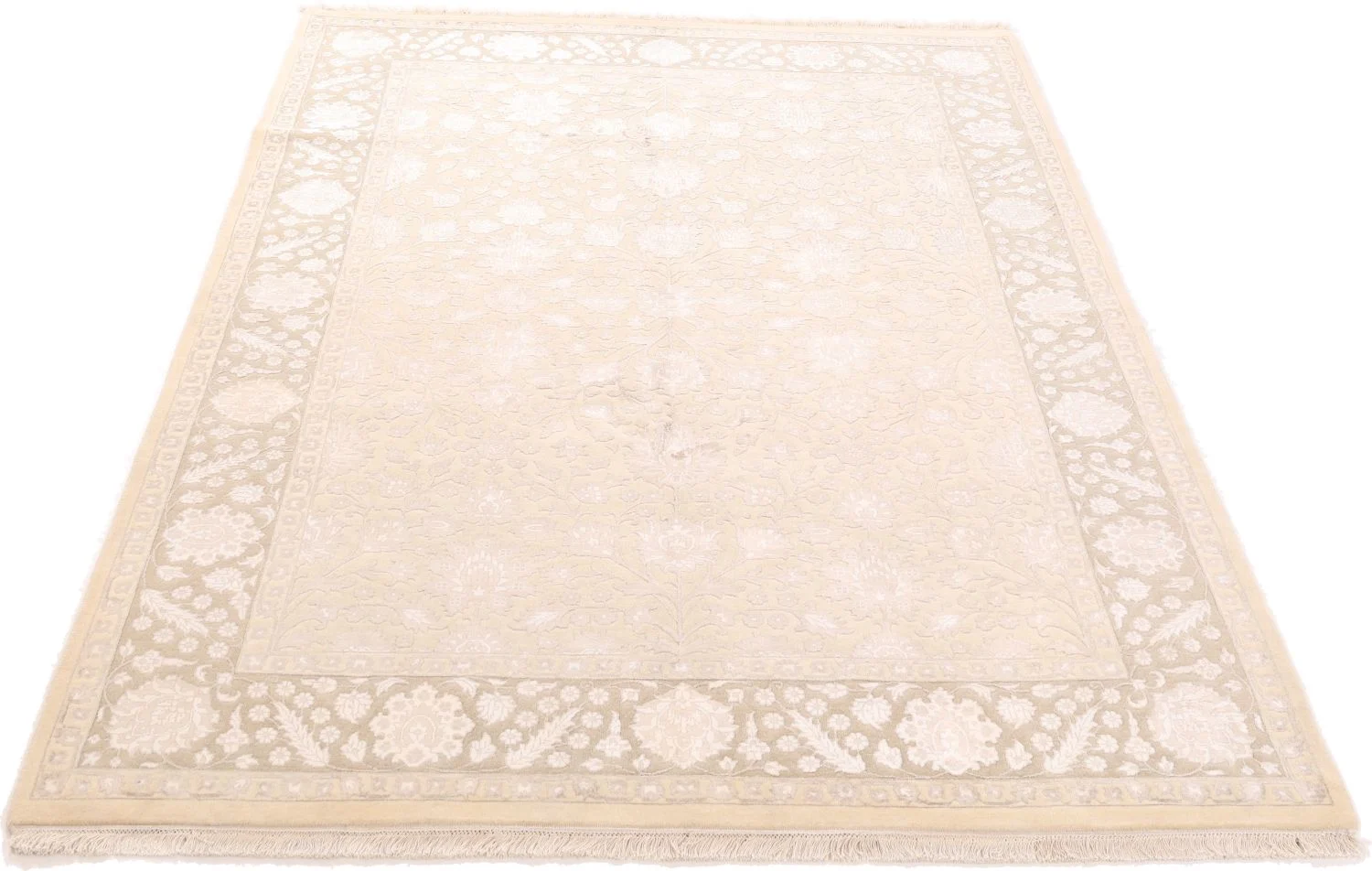 Indian Rug 169 × 243 cm, Wool, hand-knotted