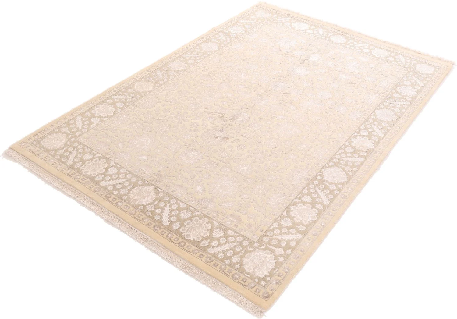 Indian Rug 169 × 243 cm, Wool, hand-knotted