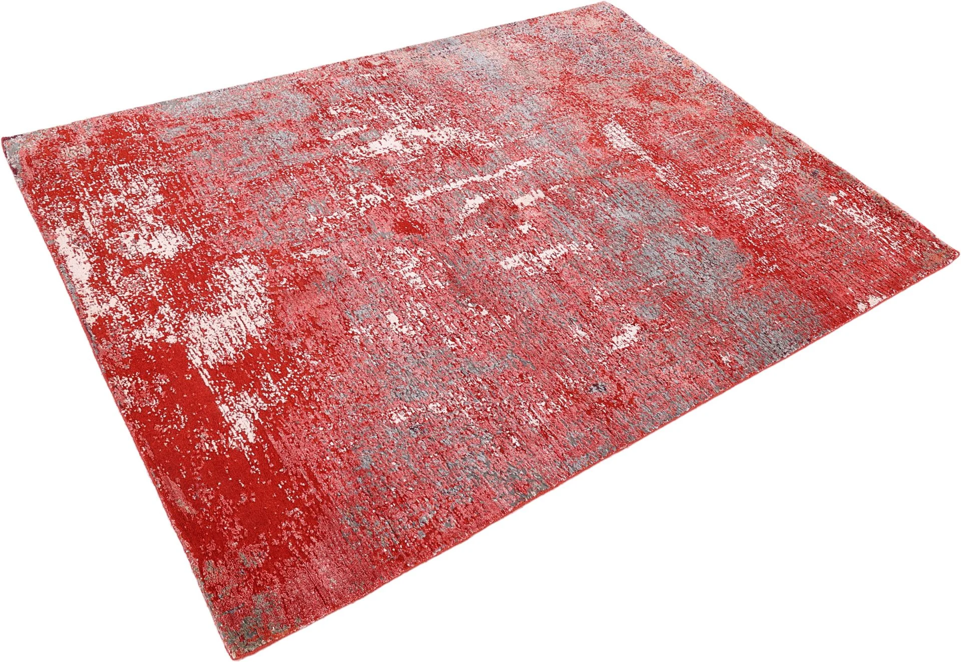 Indian Rug 178 × 242 cm, Wool & Silk, hand-knotted