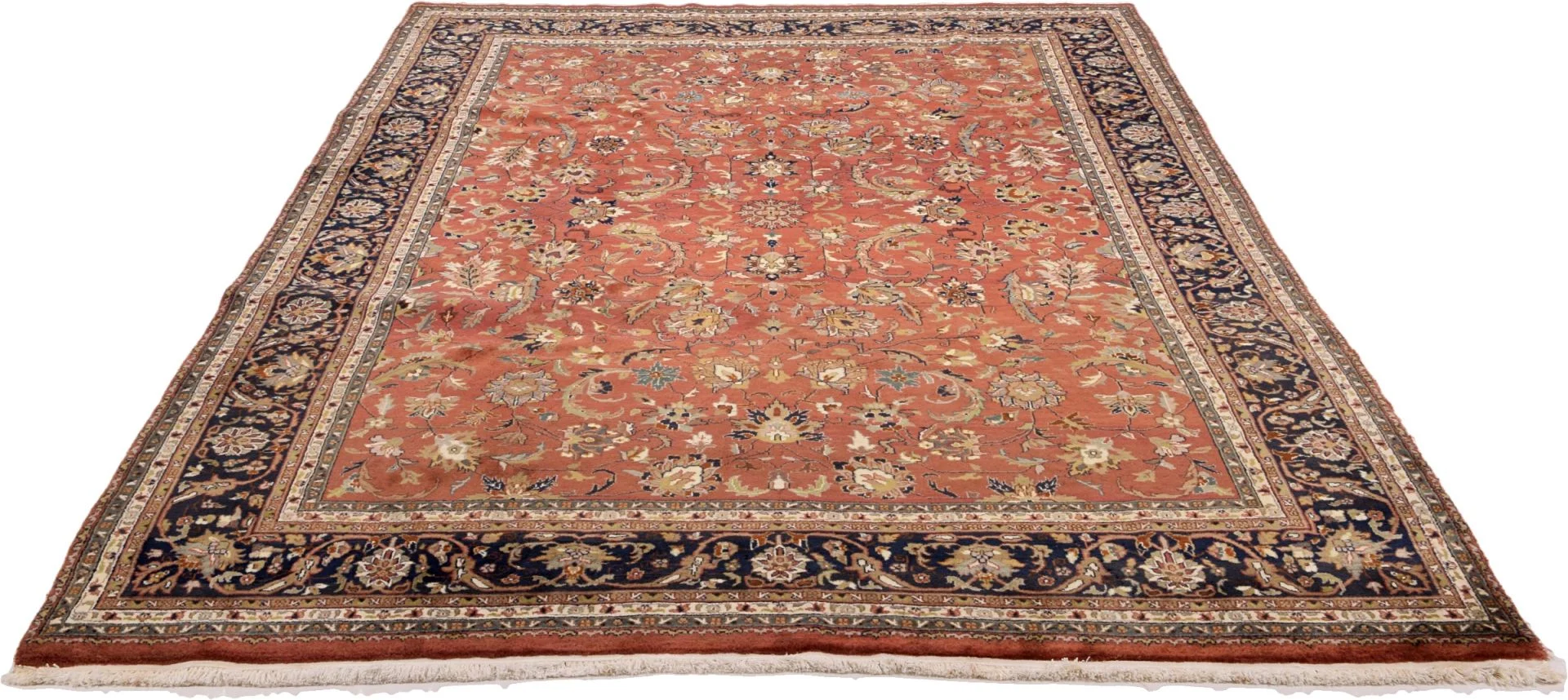 Sarouk Indian Rug — hand-knotted, 230 × 325 cm, Wool