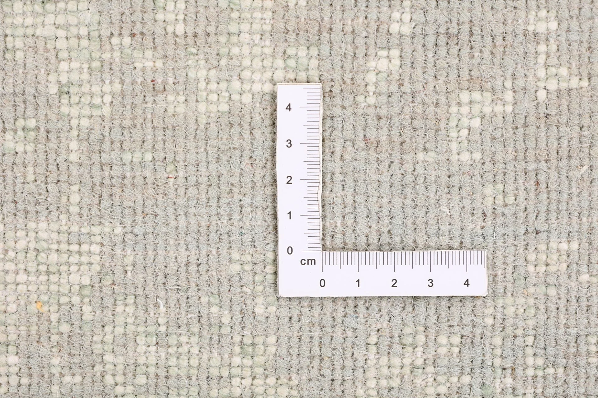 Hand-Knotted Wool & Silk Indian Rug, 123 × 178 cm