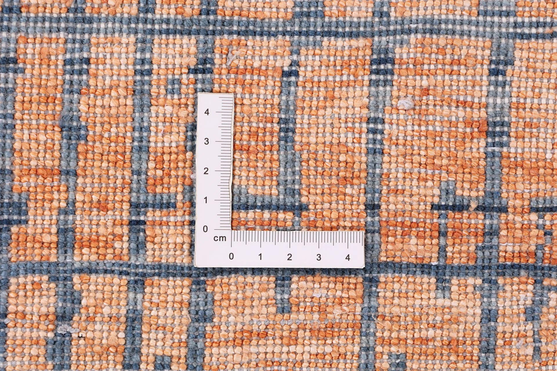 Hand-Knotted Wool & Silk Indian Rug, 273 × 372 cm