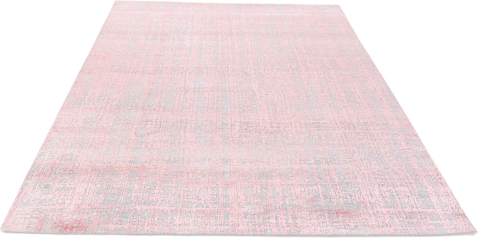 Indian Rug 241 × 290 cm, Wool & Silk, hand-knotted
