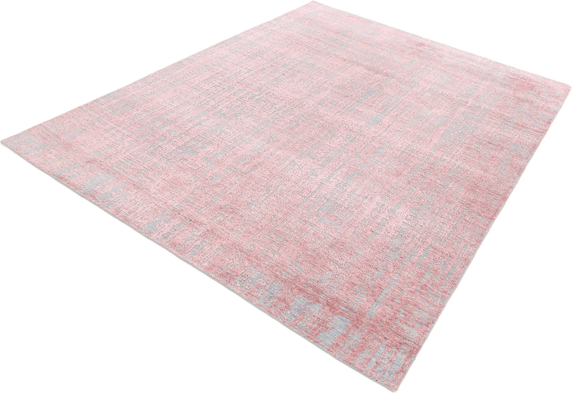 Indian Rug 241 × 290 cm, Wool & Silk, hand-knotted