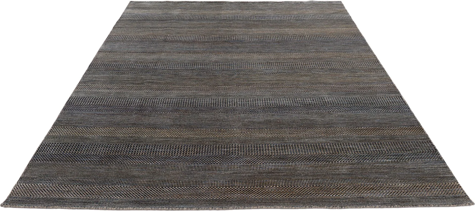 Indian Rug 247 × 303 cm, Wool & Silk, hand-knotted