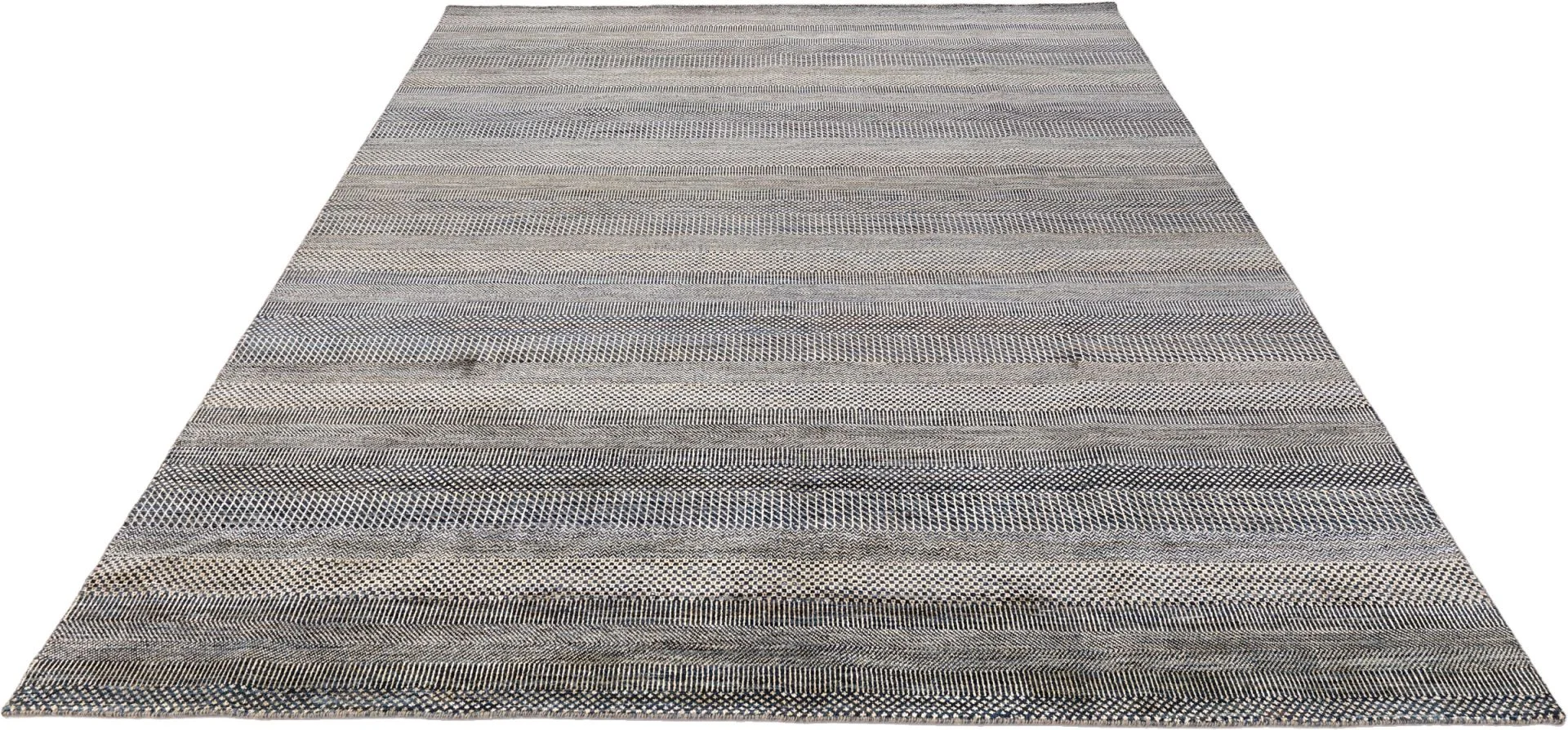 Indian Rug 247 × 303 cm, Wool & Silk, hand-knotted