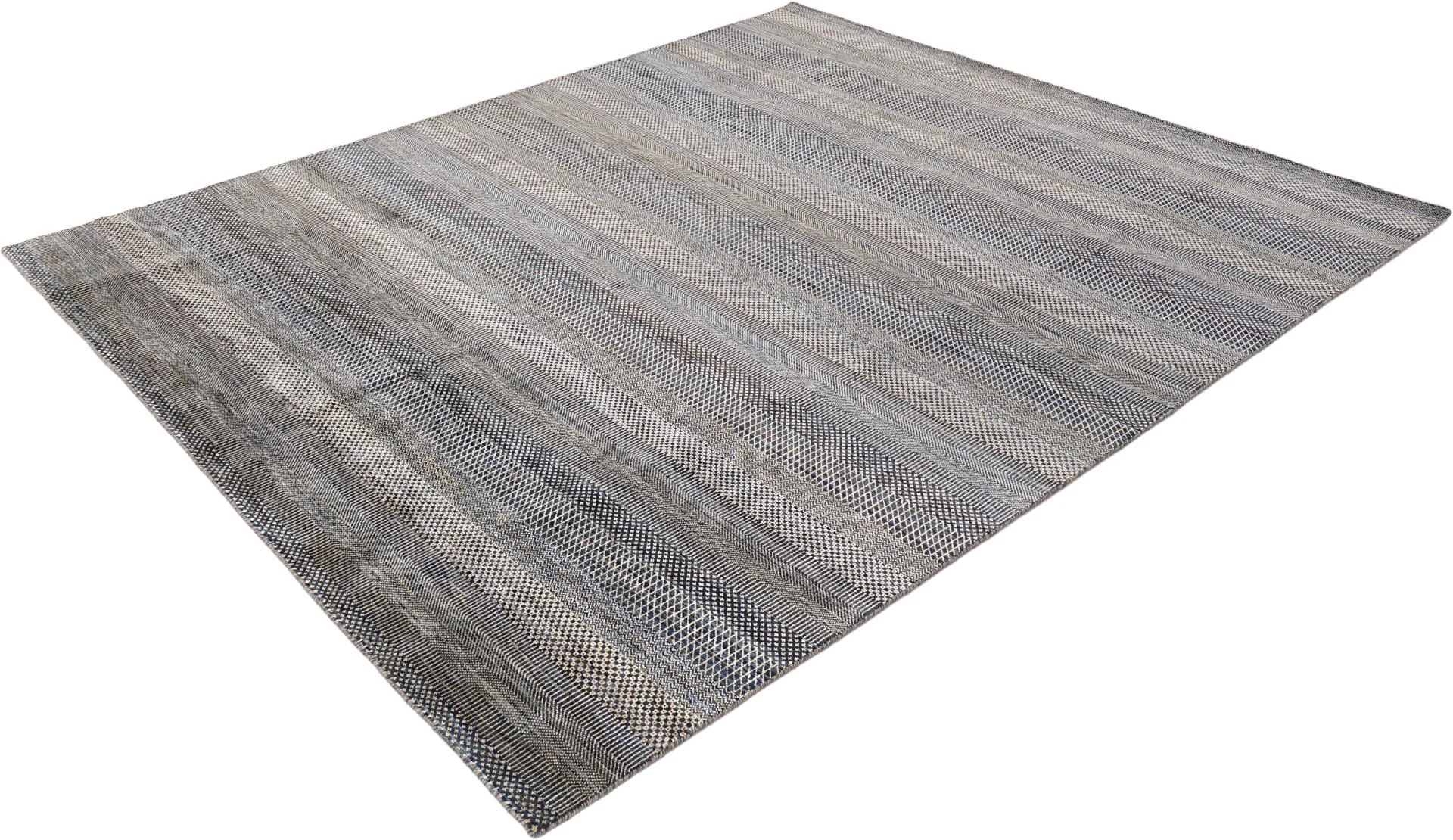 Indian Rug 247 × 303 cm, Wool & Silk, hand-knotted