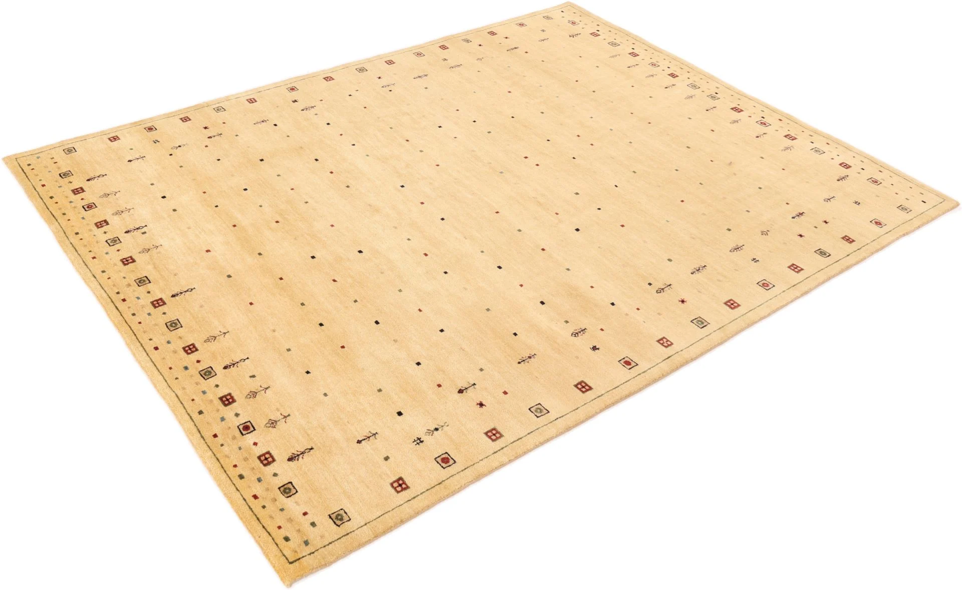 Loribaft Indian Rug 190 × 256 cm, Wool, hand-knotted