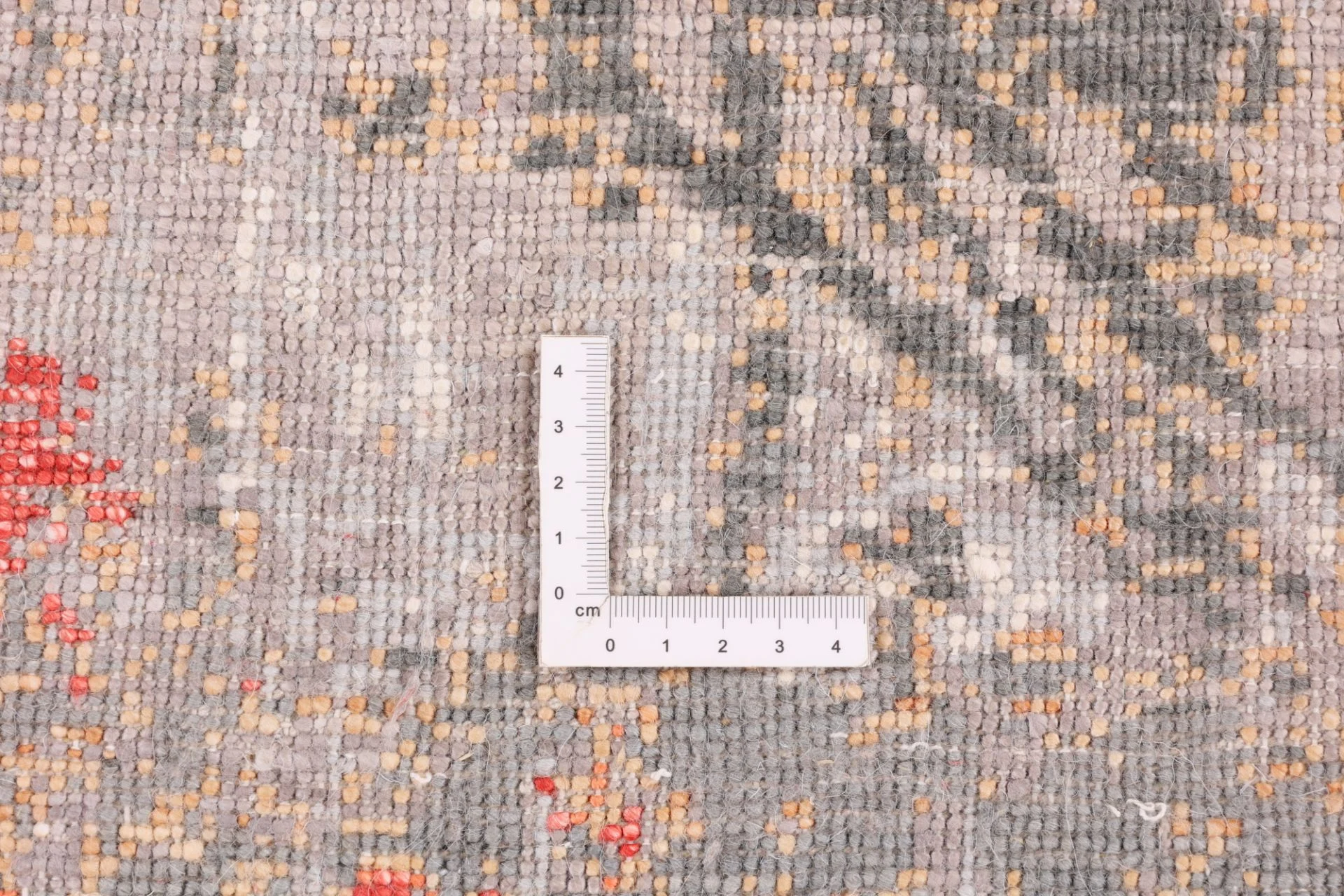 Indian Rug 173 × 241 cm, Wool & Silk, hand-knotted