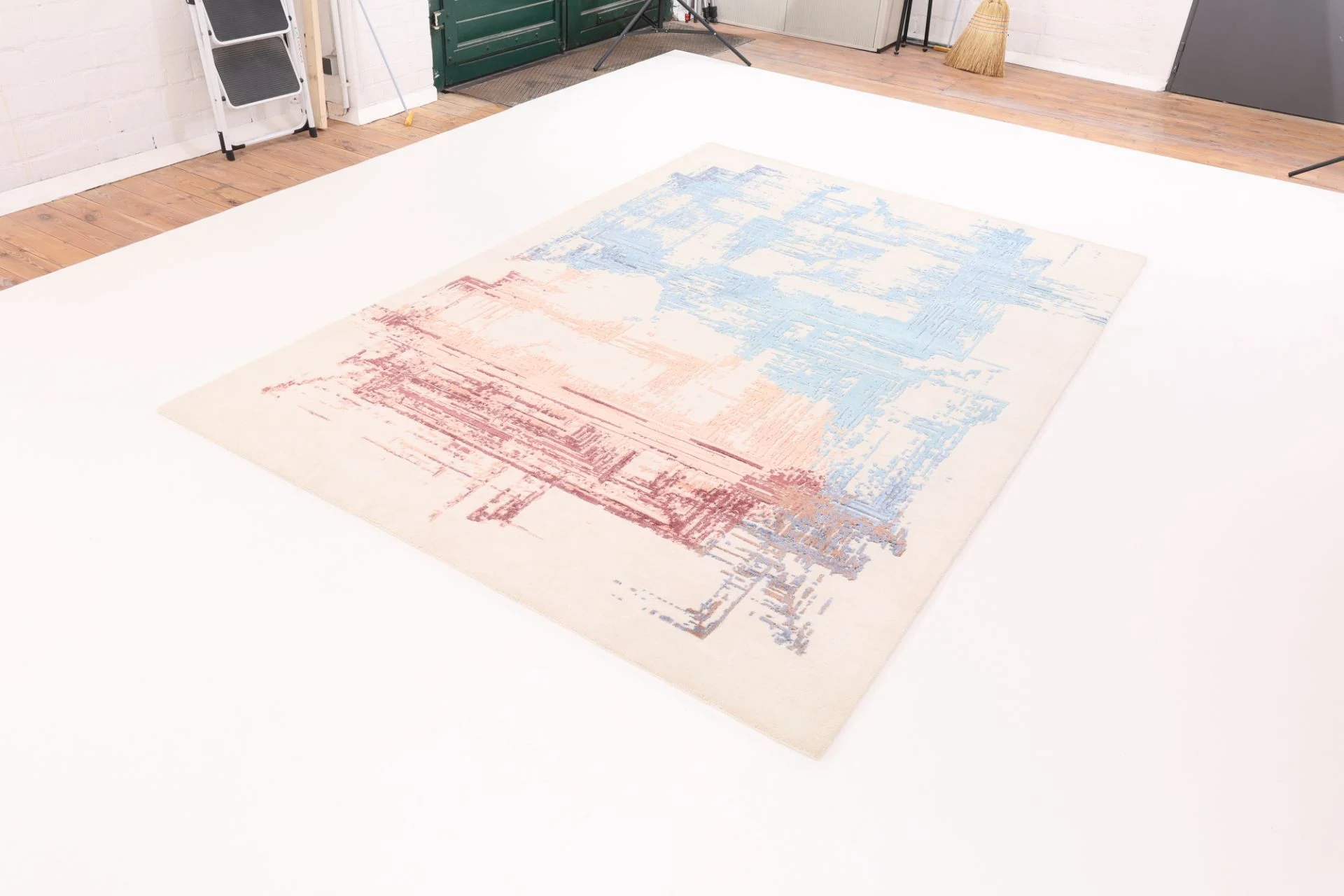 orientteppich-asman-204-x-296-cm-schurwolle-seide-handgeknupft-26 Indian Rug 204 × 296 cm, Wool & Silk, hand-knotted