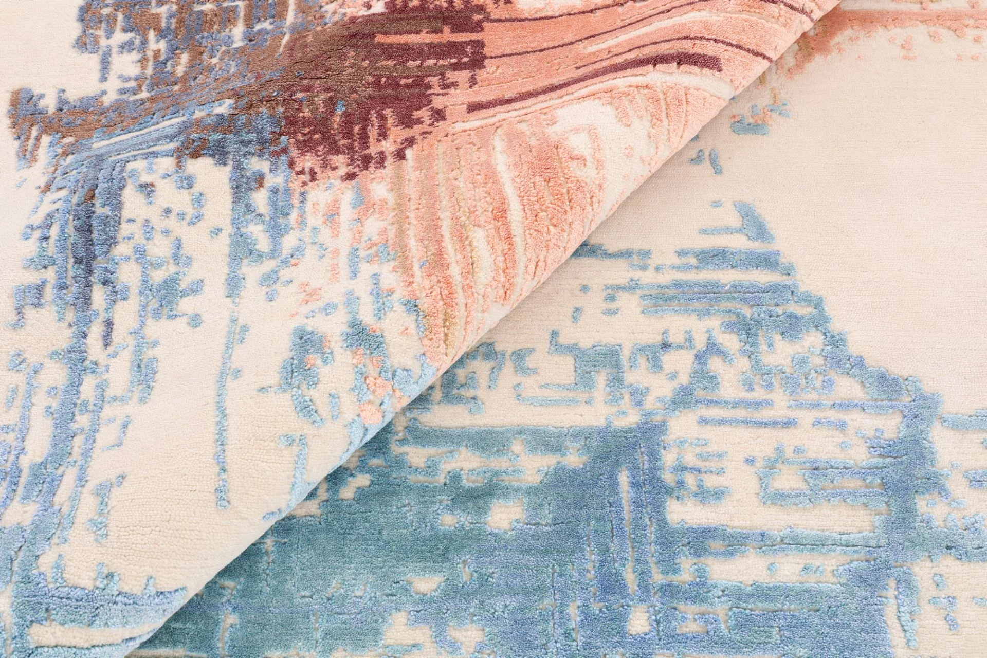 orientteppich-asman-204-x-296-cm-schurwolle-seide-handgeknupft-32 Indian Rug 204 × 296 cm, Wool & Silk, hand-knotted