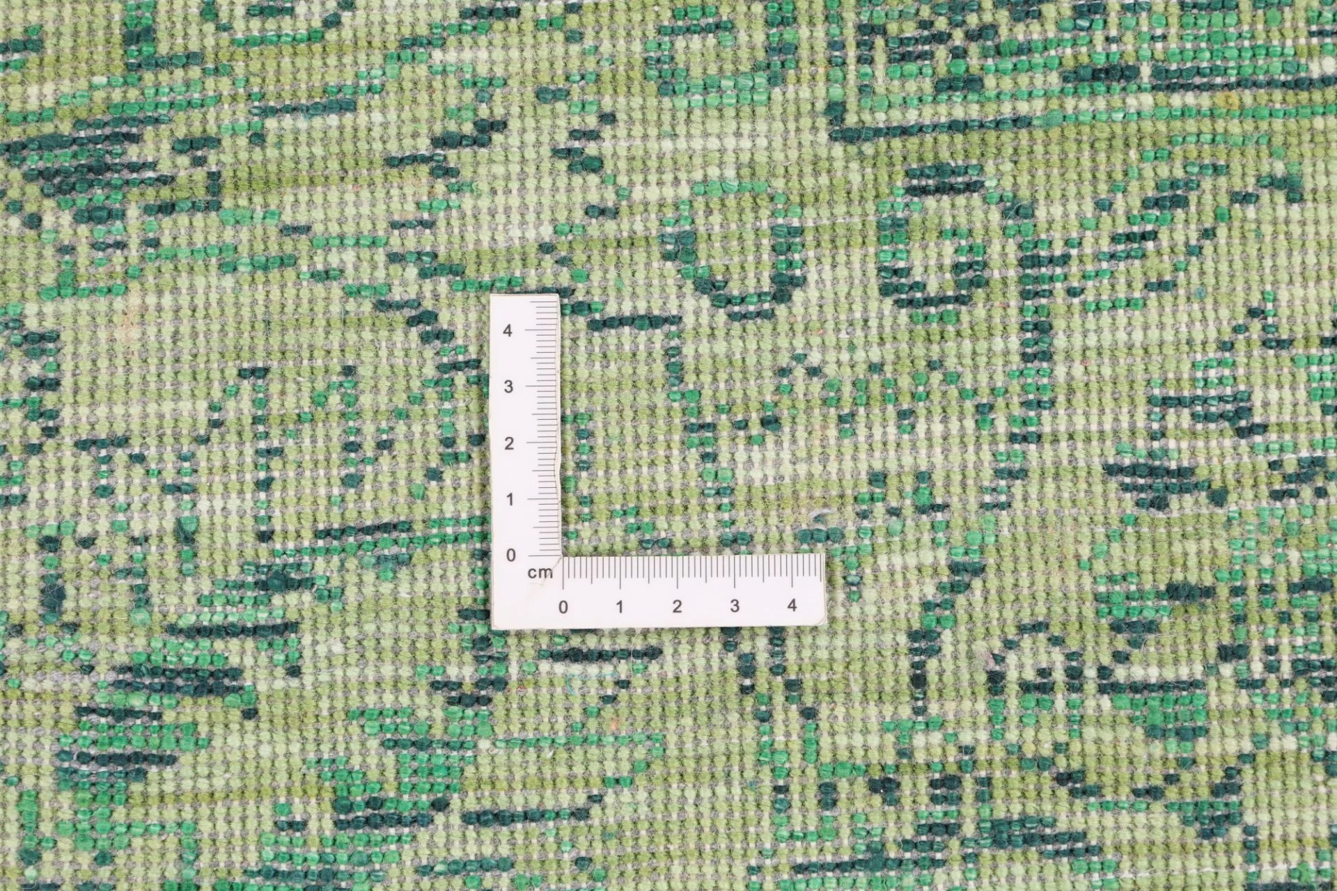 Hand-Knotted Wool & Silk Indian Rug, 180 × 283 cm