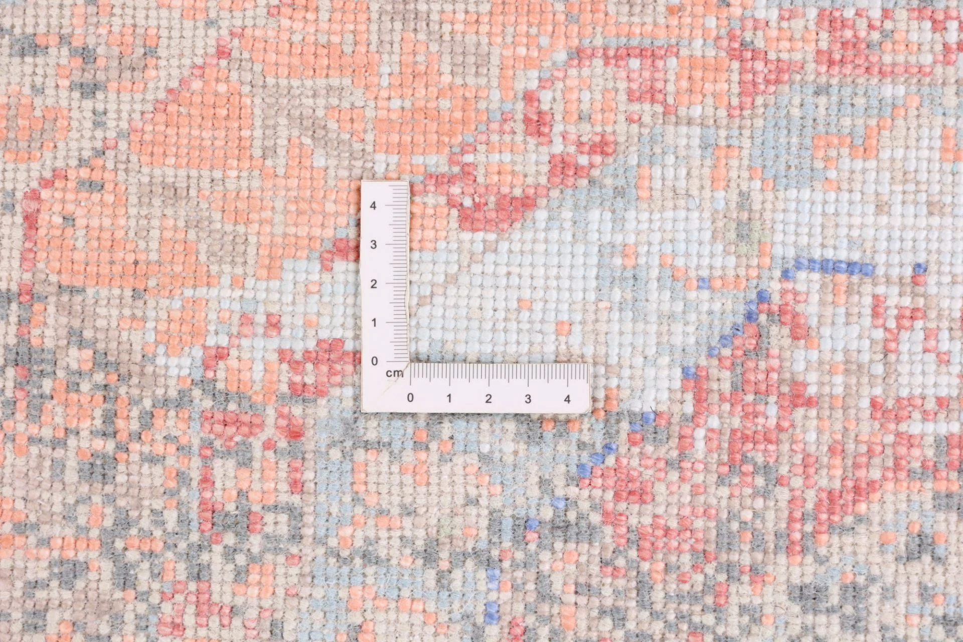 Indian Rug 297 × 203 cm, Wool & Silk, hand-knotted