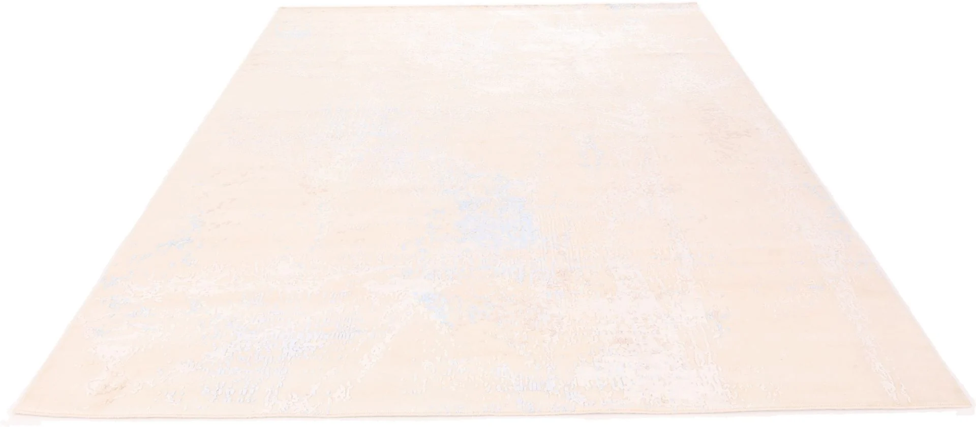 Indian Rug — hand-knotted, 304 × 245 cm, Wool & Silk