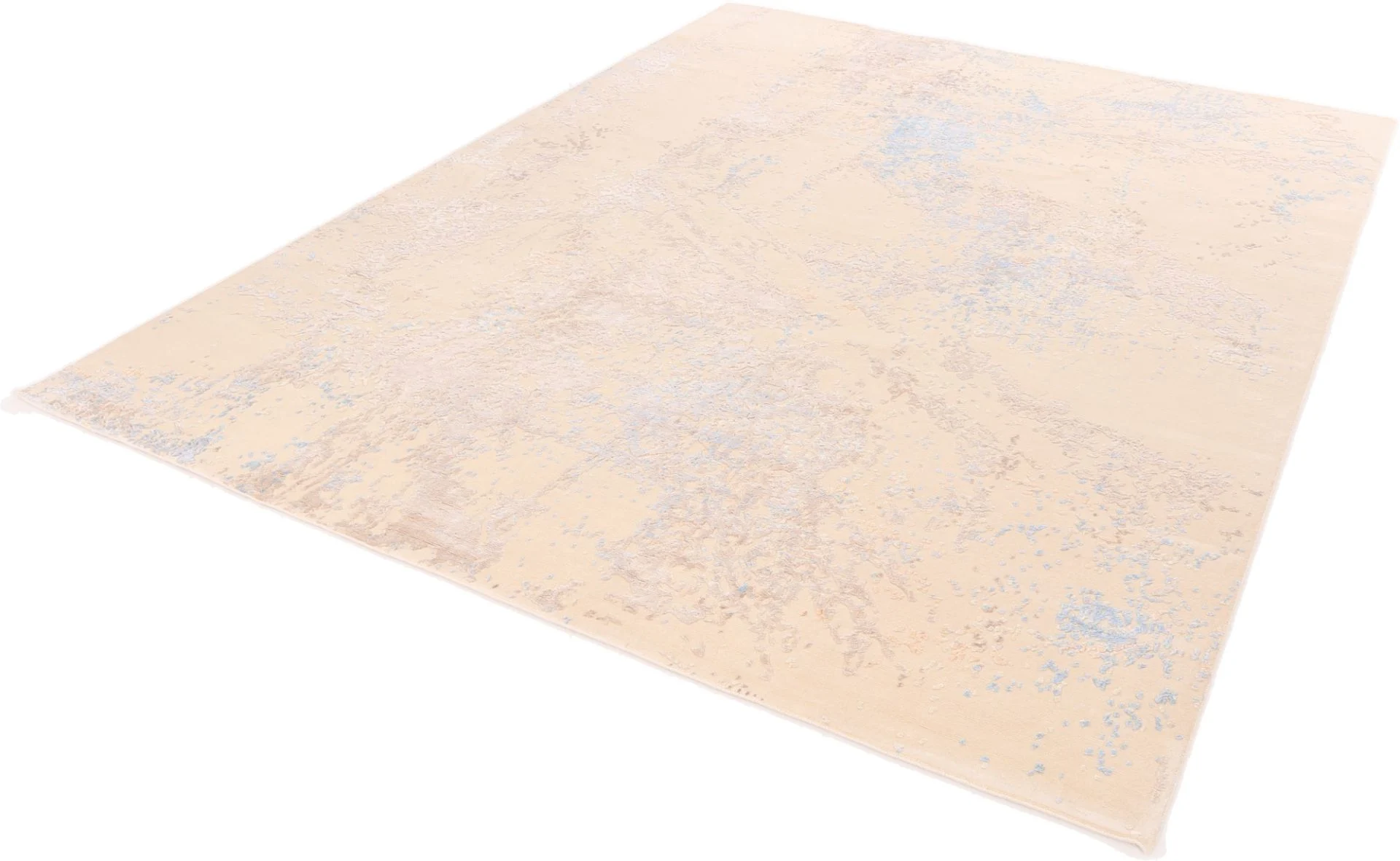 Indian Rug — hand-knotted, 304 × 245 cm, Wool & Silk