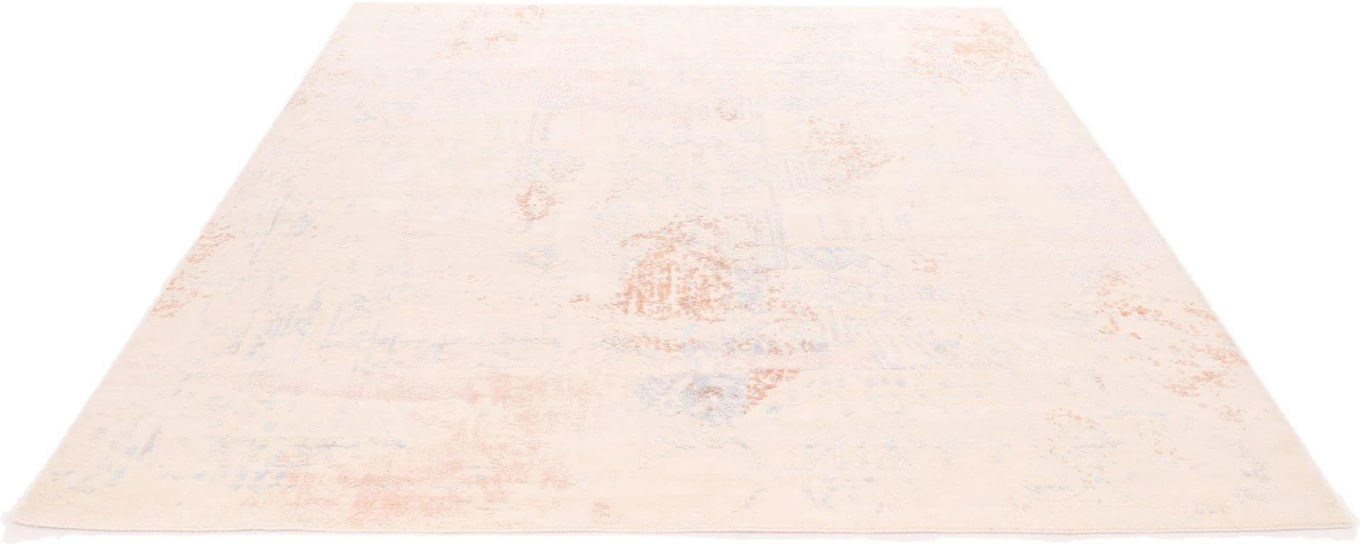 Indian Rug 304 × 257 cm, Wool & Silk, hand-knotted