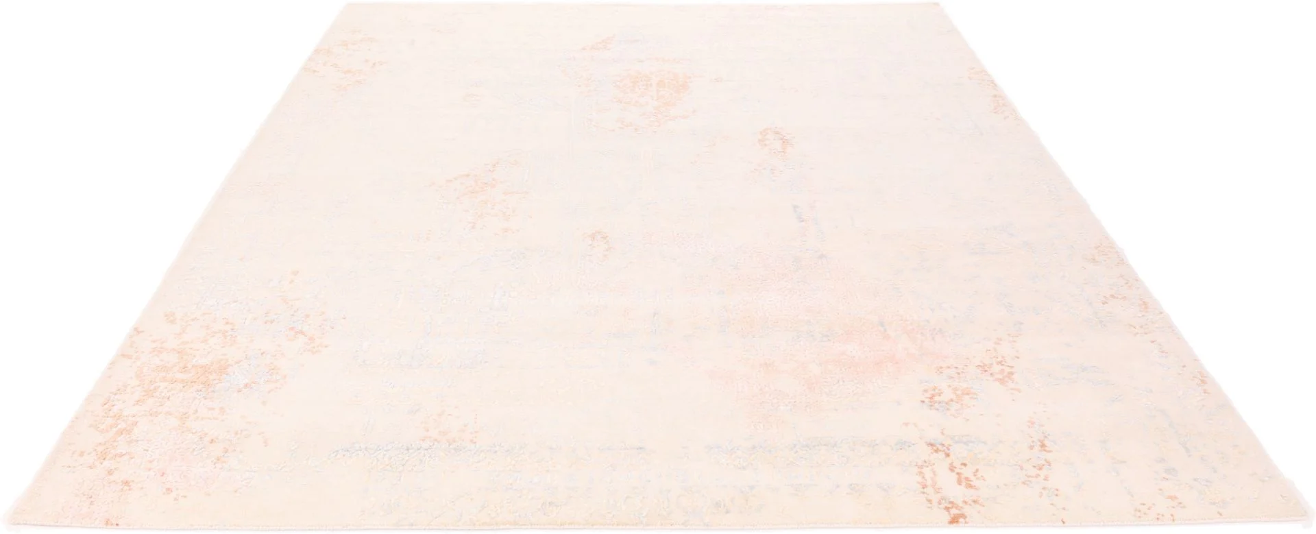 Indian Rug 304 × 257 cm, Wool & Silk, hand-knotted